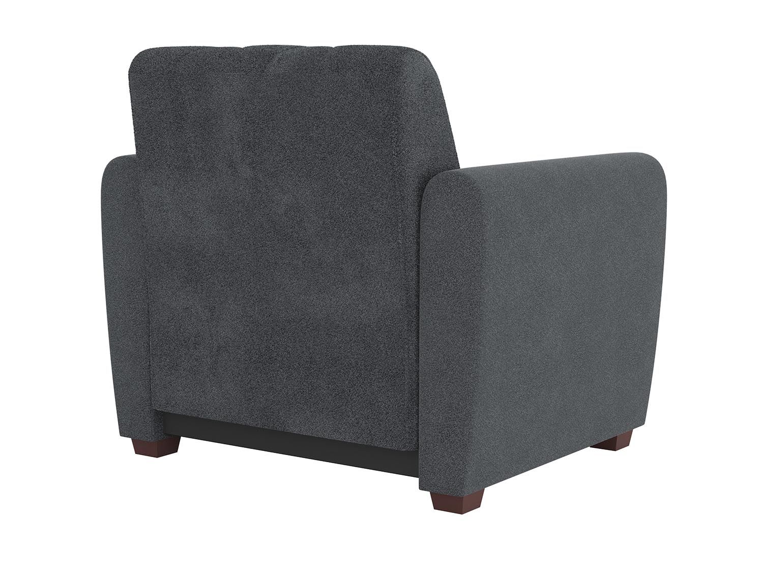 Эдвин А кресло-кровать / велюр джоя 018 графит