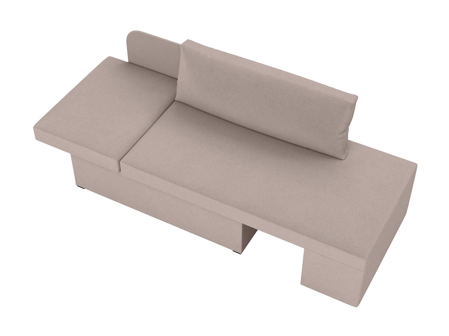 Мася-2 тахта / велюр Parma 10 капучино