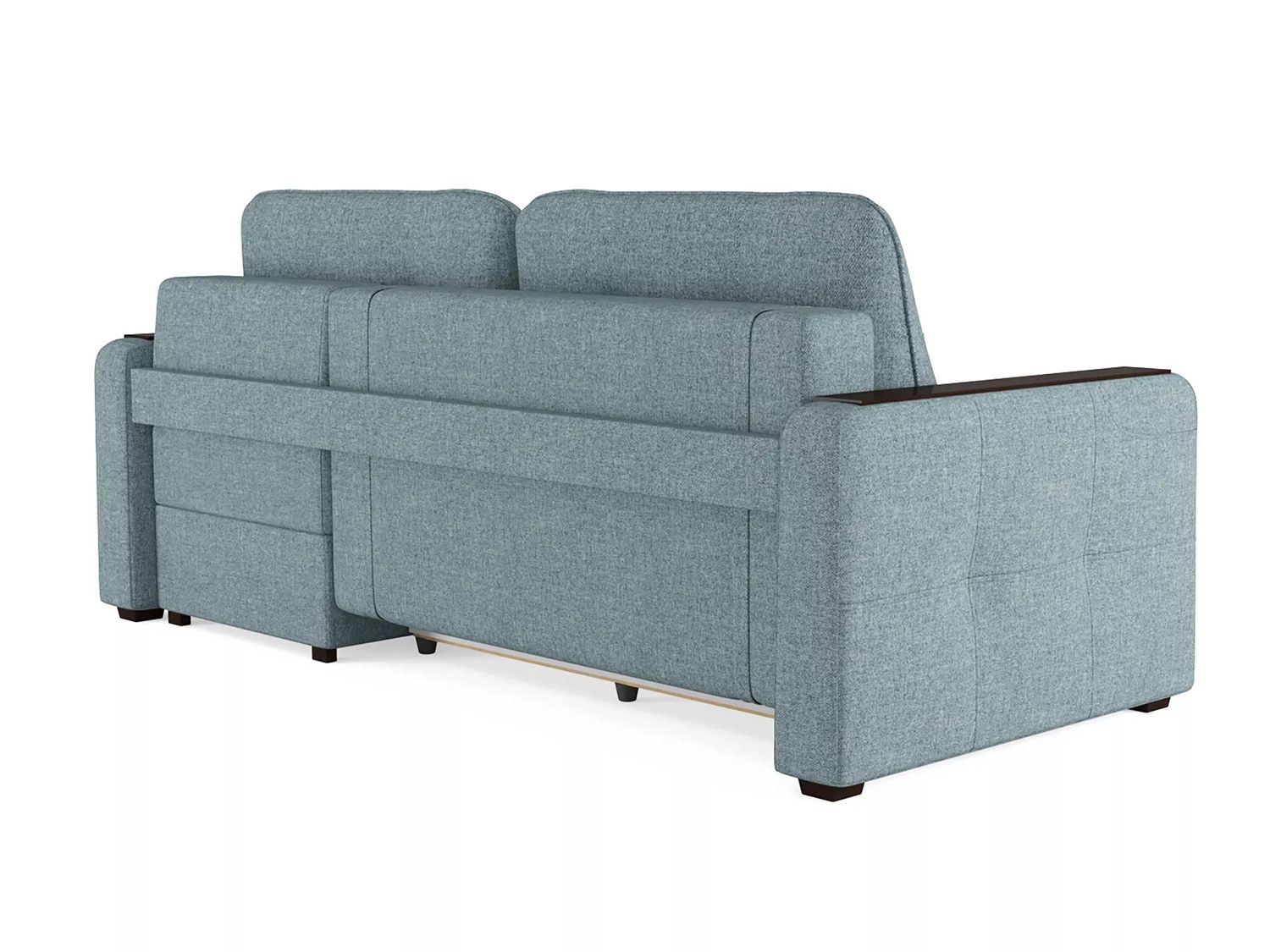 Диван угловой Смарт 3 2Т-1Пф Рогожка шерлок 975