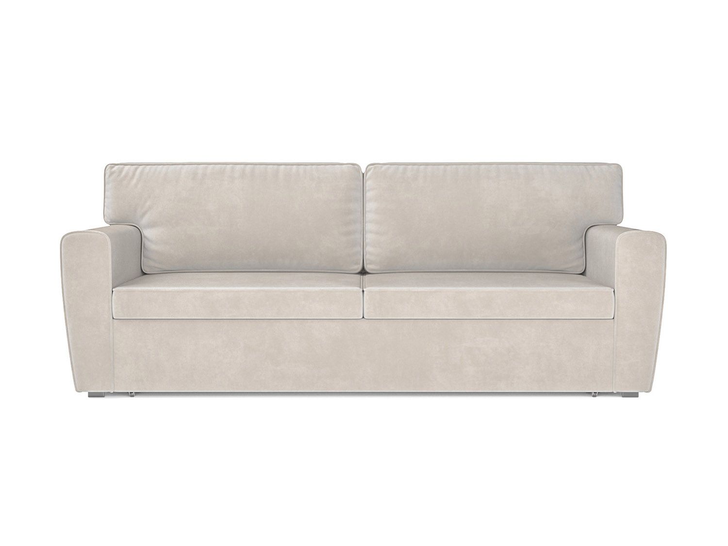 Диван Оскар бархат бежевый STAR VELVET 6 LIGHT Beige