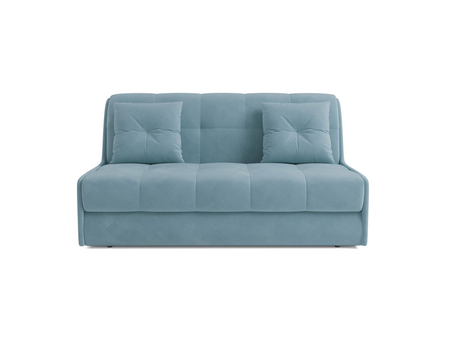 Диван Аккордеон Барон №2 Голубой Luna 089