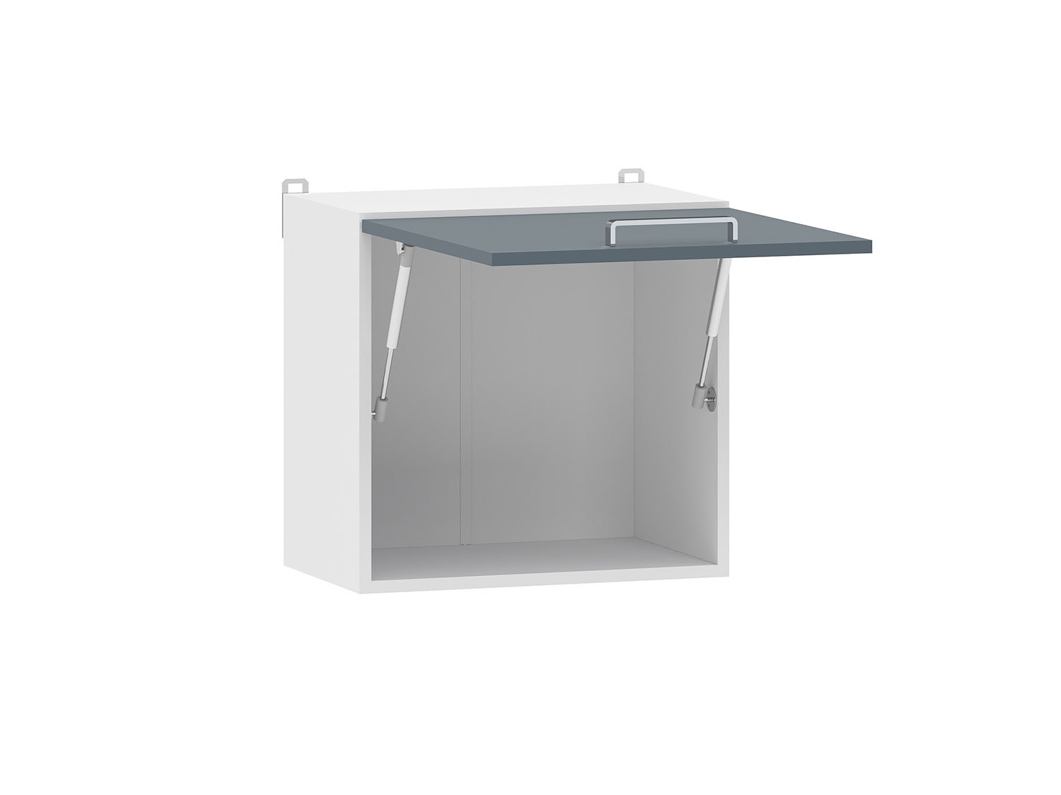 Борги 100.39 500 шкаф навесной / Белый/Маренго