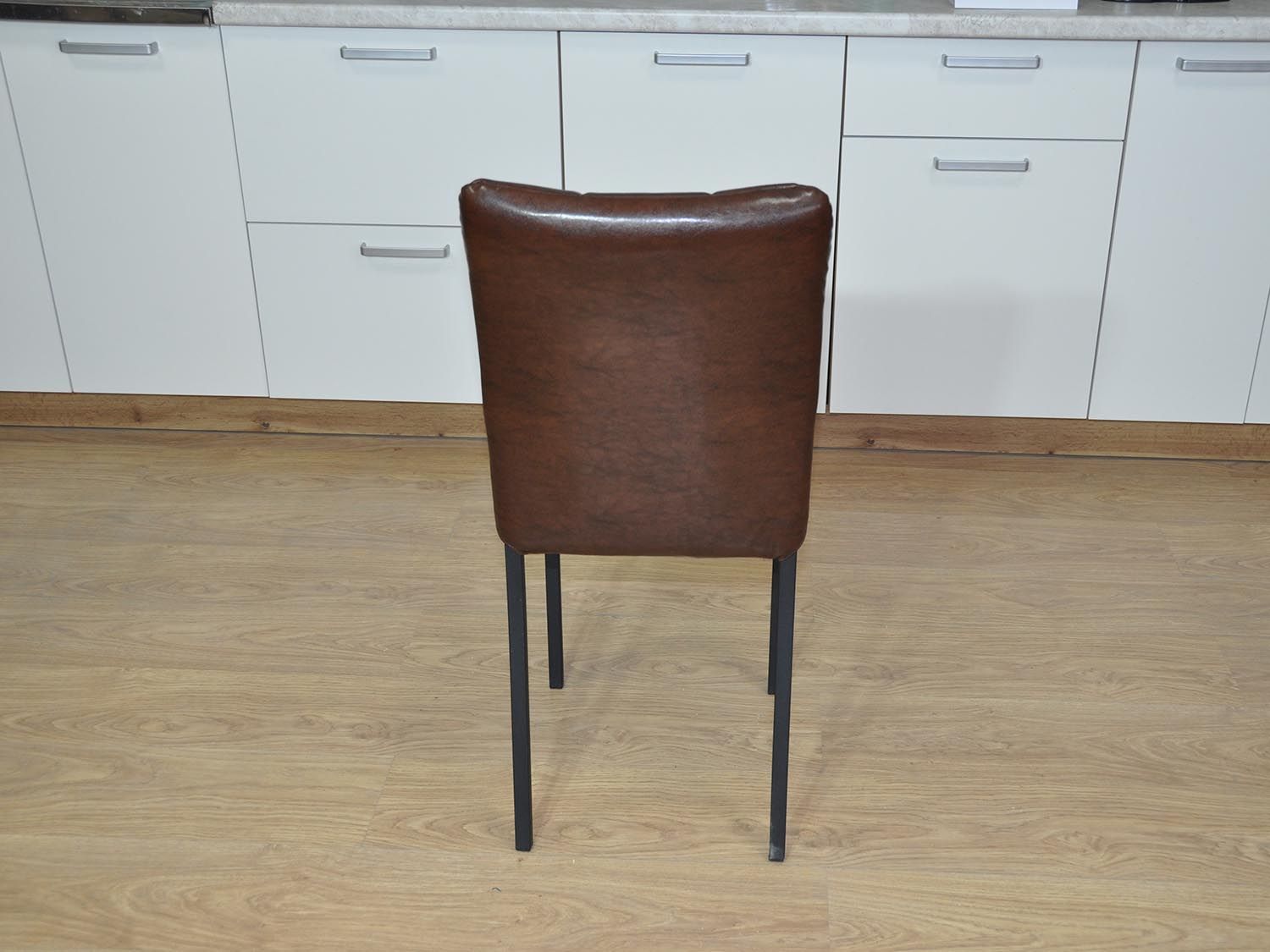 Стул ТЕКС-2 / черный/коричневый