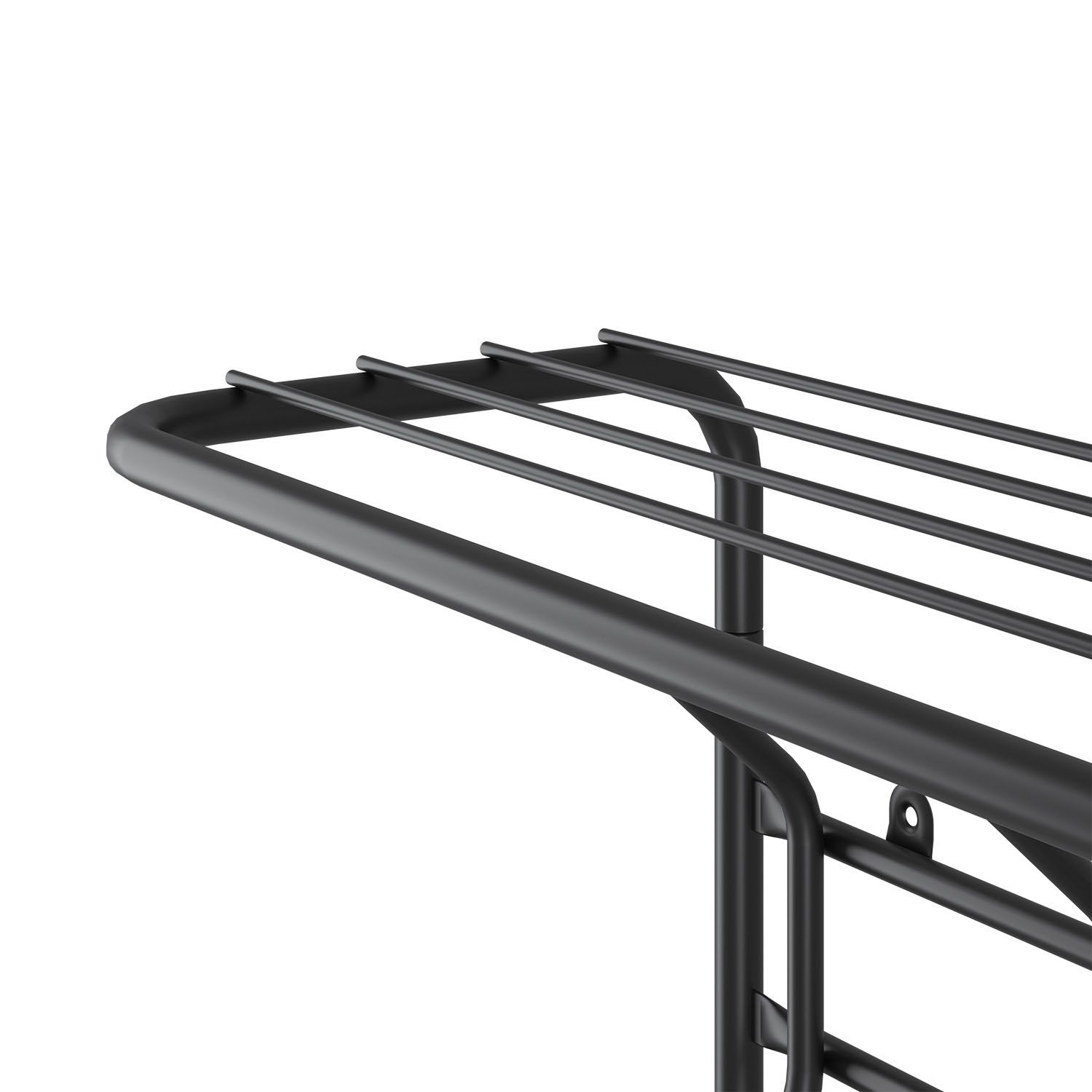 Вешалка с полкой 60 черный