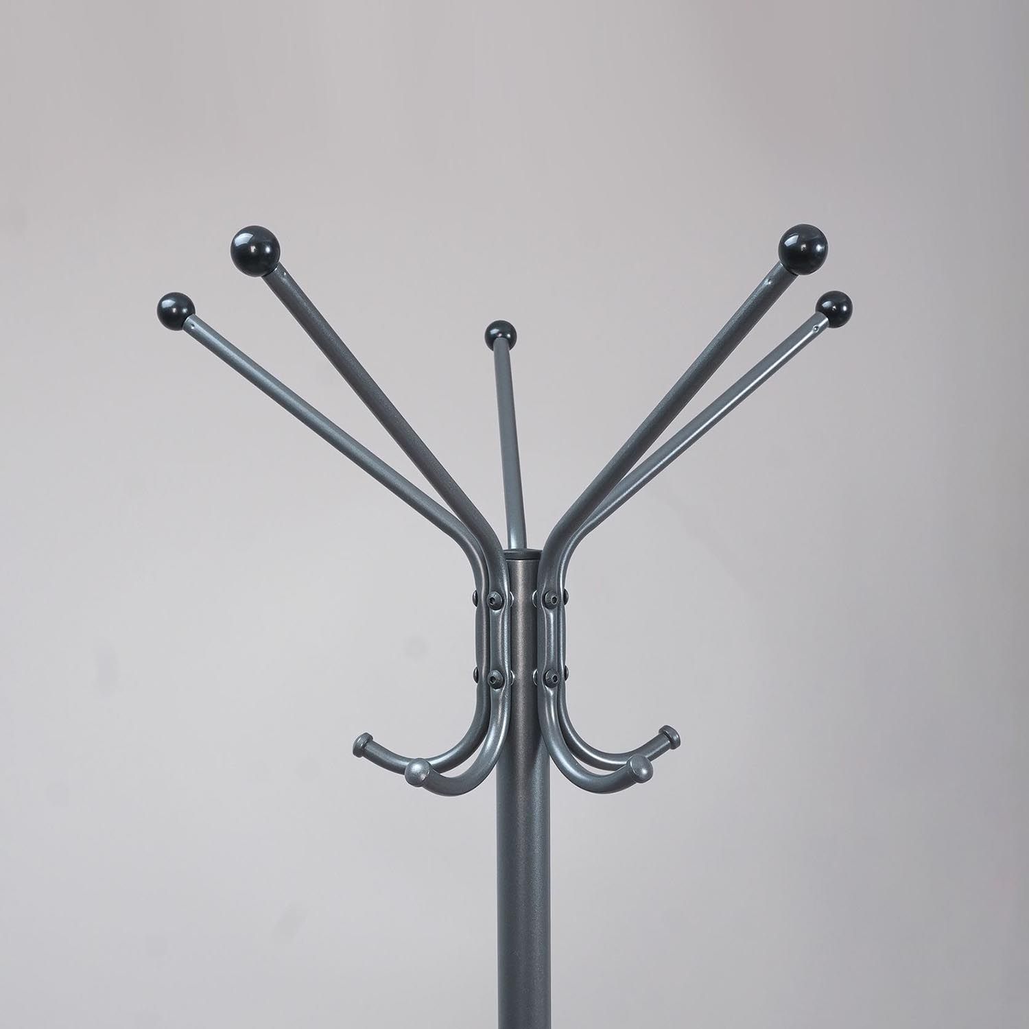 Вешалка напольная Луч 5 Графит