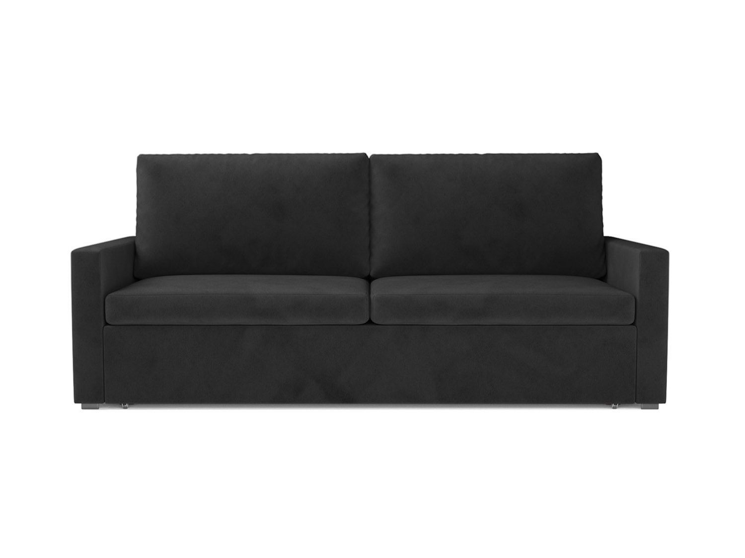 Диван Поло велюр чёрный НВ-178 17