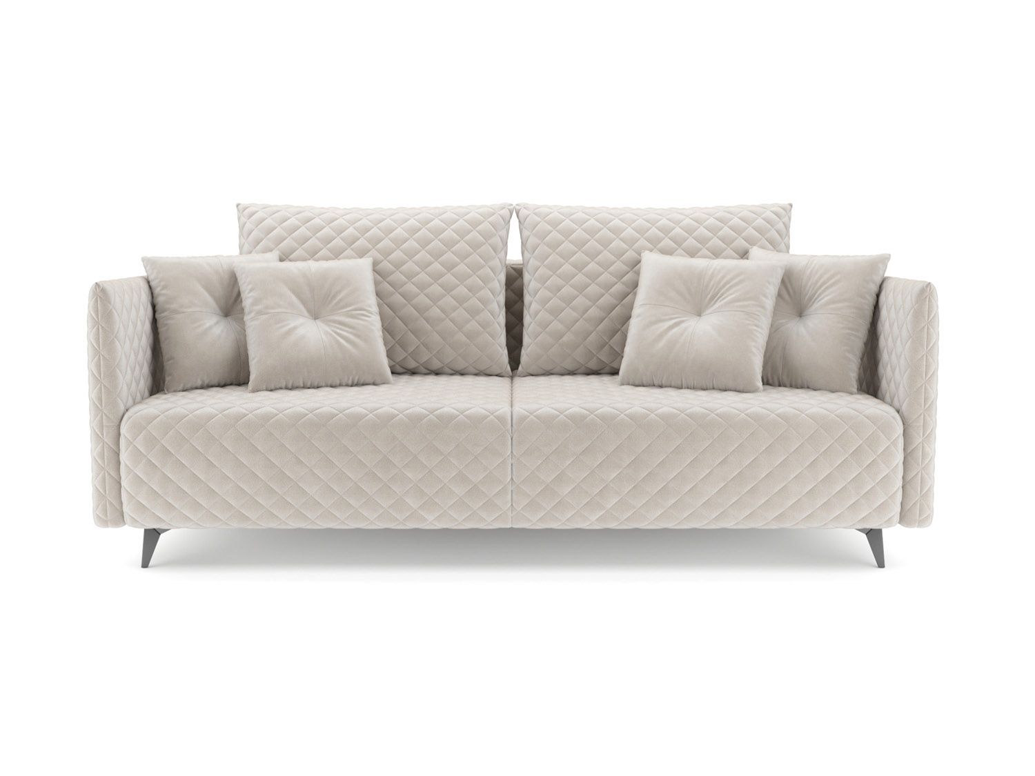 Диван Вашингтон бархат бежевый STAR VELVET 6 LIGHT Beige