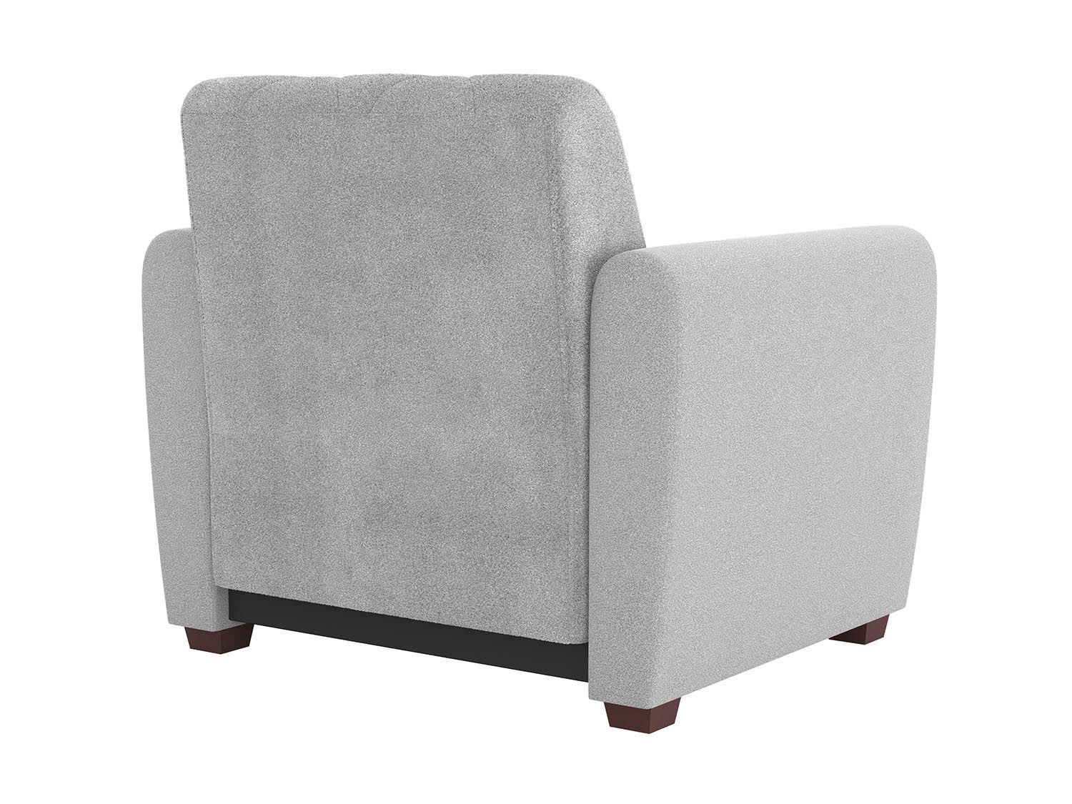 Эдвин А кресло-кровать / велюр джоя 022 сильвер