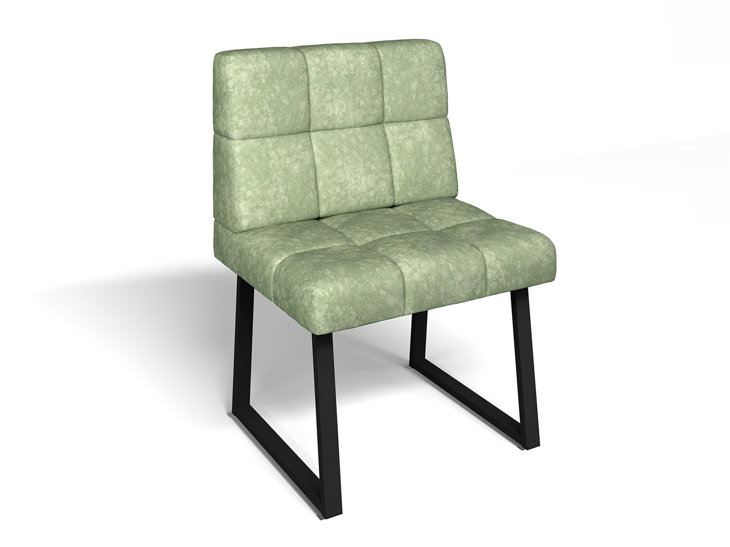 Кухонный диван Реал МД 660 Мохито/Черный муар