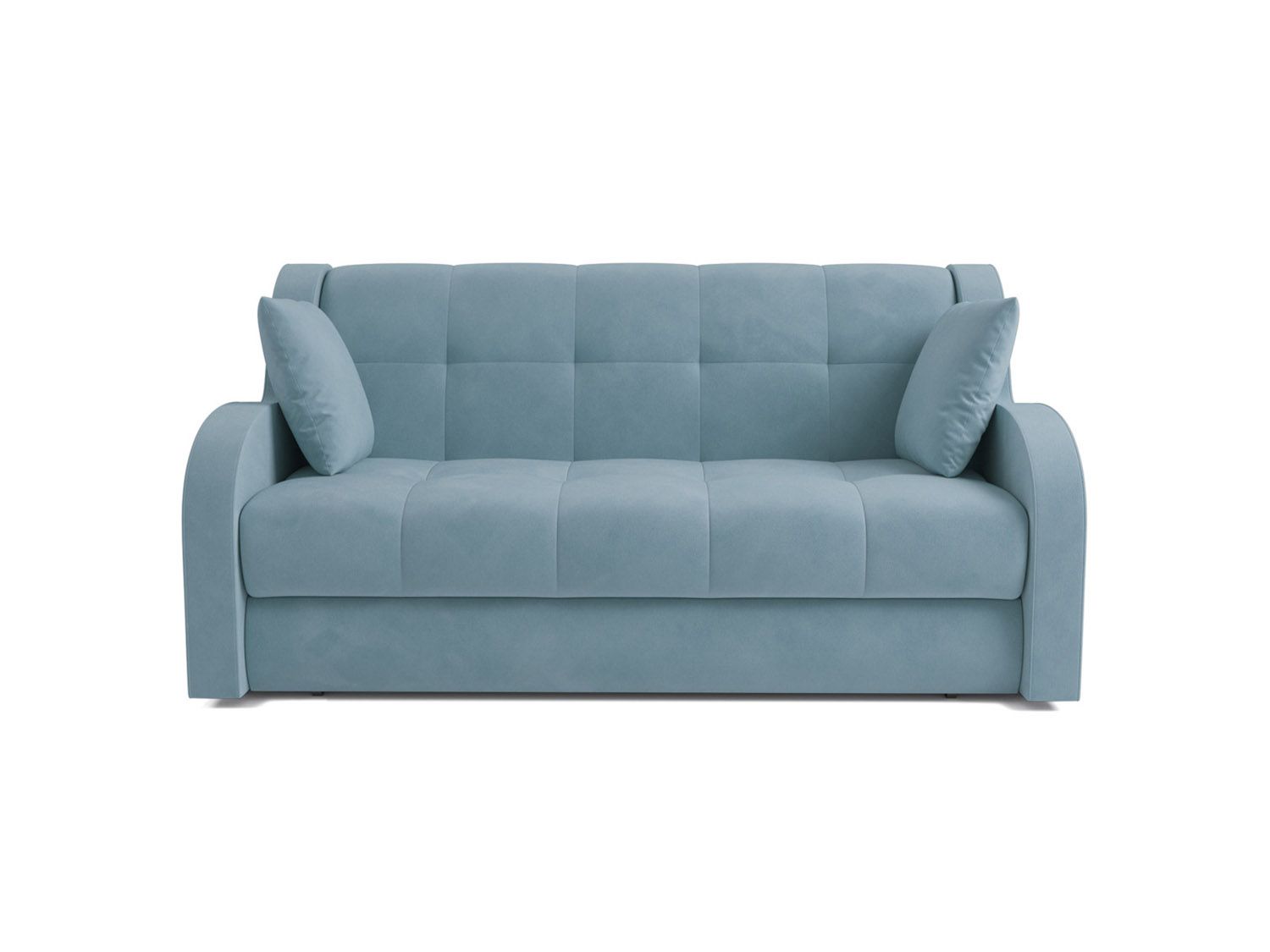 Диван Аккордеон Барон Голубой Luna 089