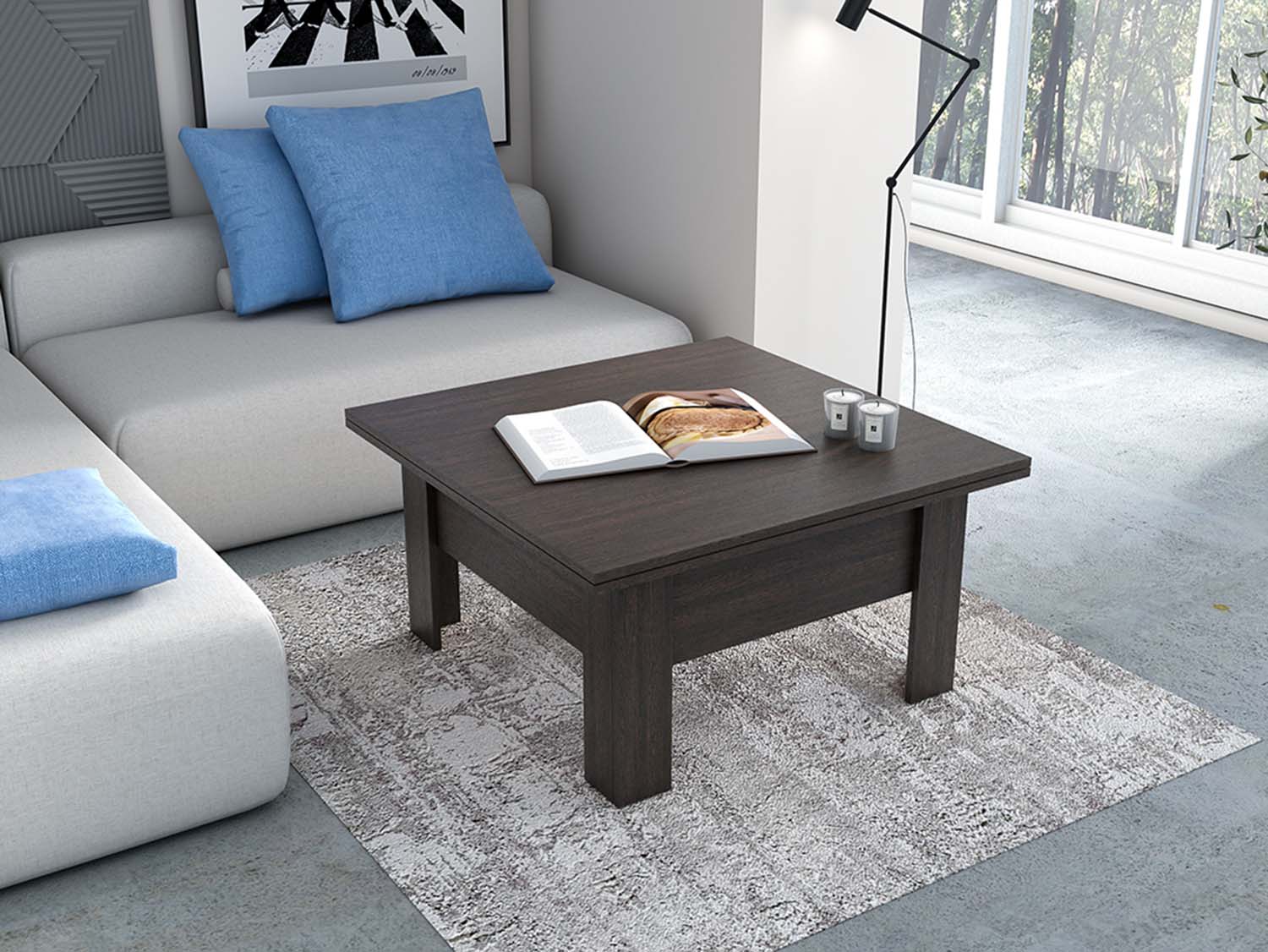 Стол-трансформер - Венге