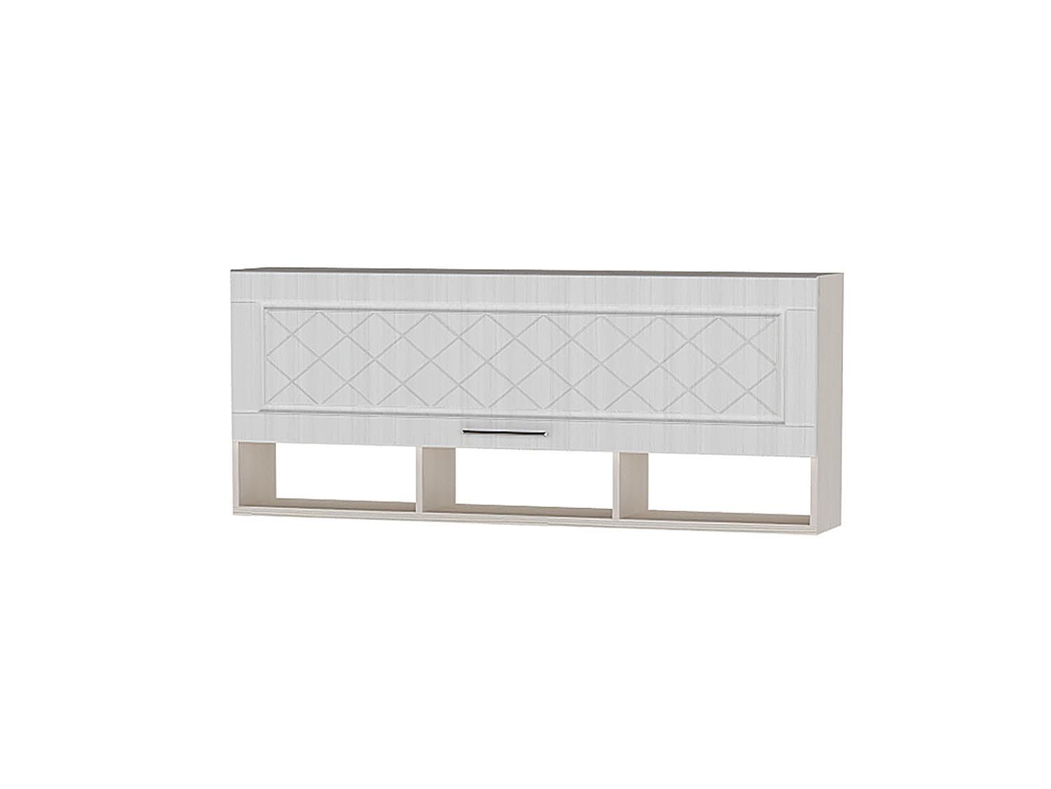 Аллегро 9 антресоль Роммб / Бодега белая/Сандал белый