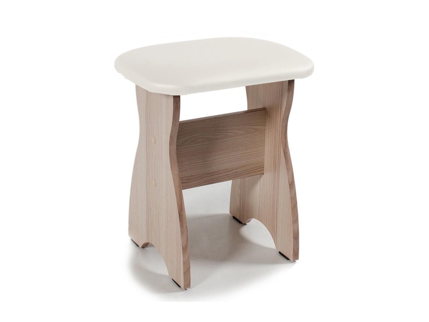 Табурет Тюльпан 2 шт. / Ясень шимо светлый / Милк