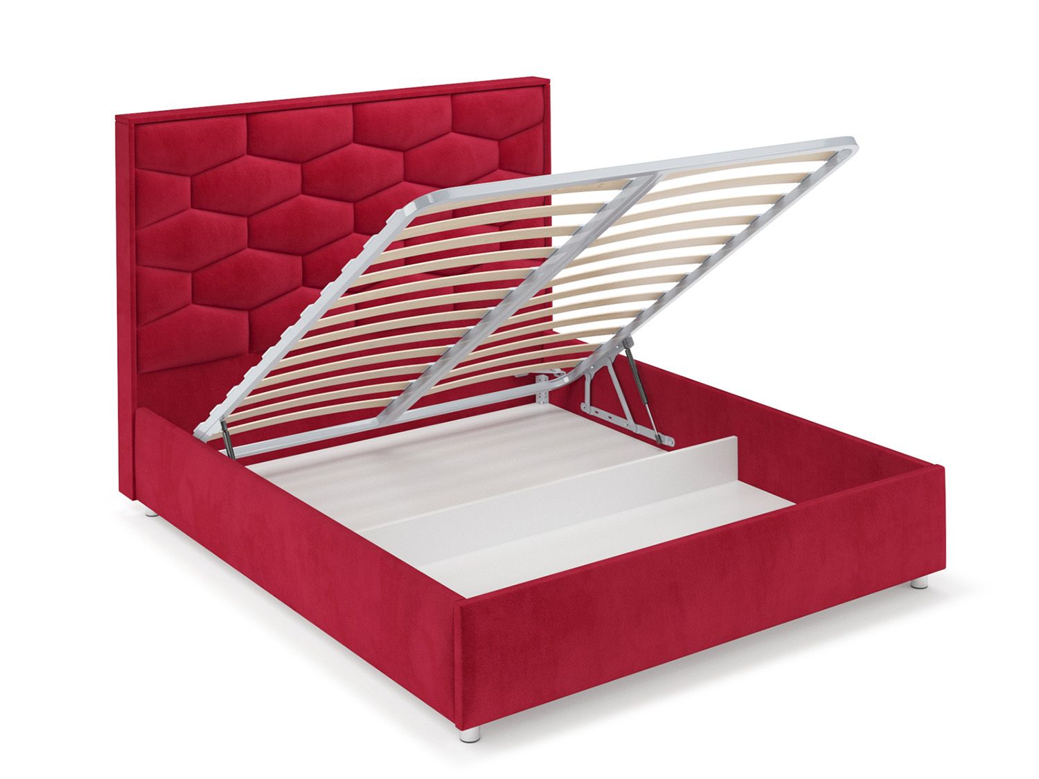 Кровать Рица Кордрой красный 140