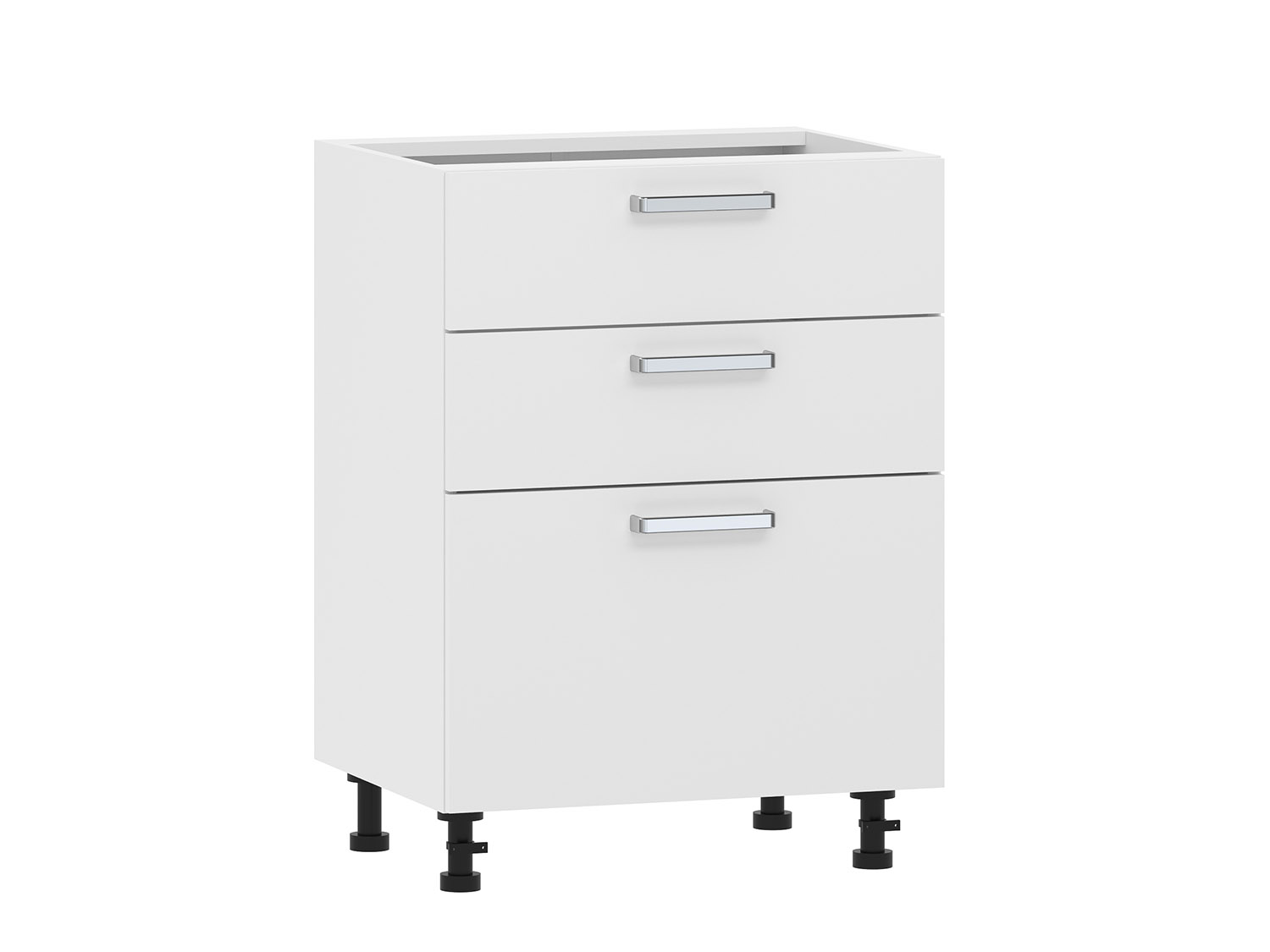 Борги 100.06 600 тумба кухонная / Белый