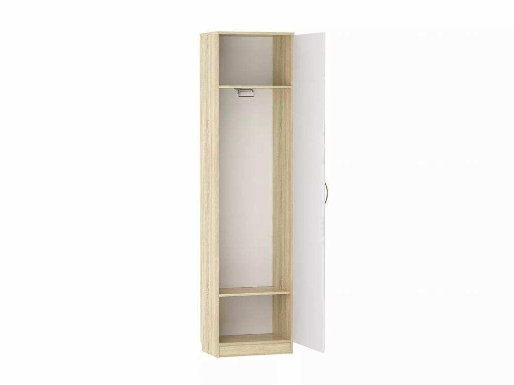 НМ 014.71 ПР Шкаф для одежды Оливия Дуб Сонома/белое дерево