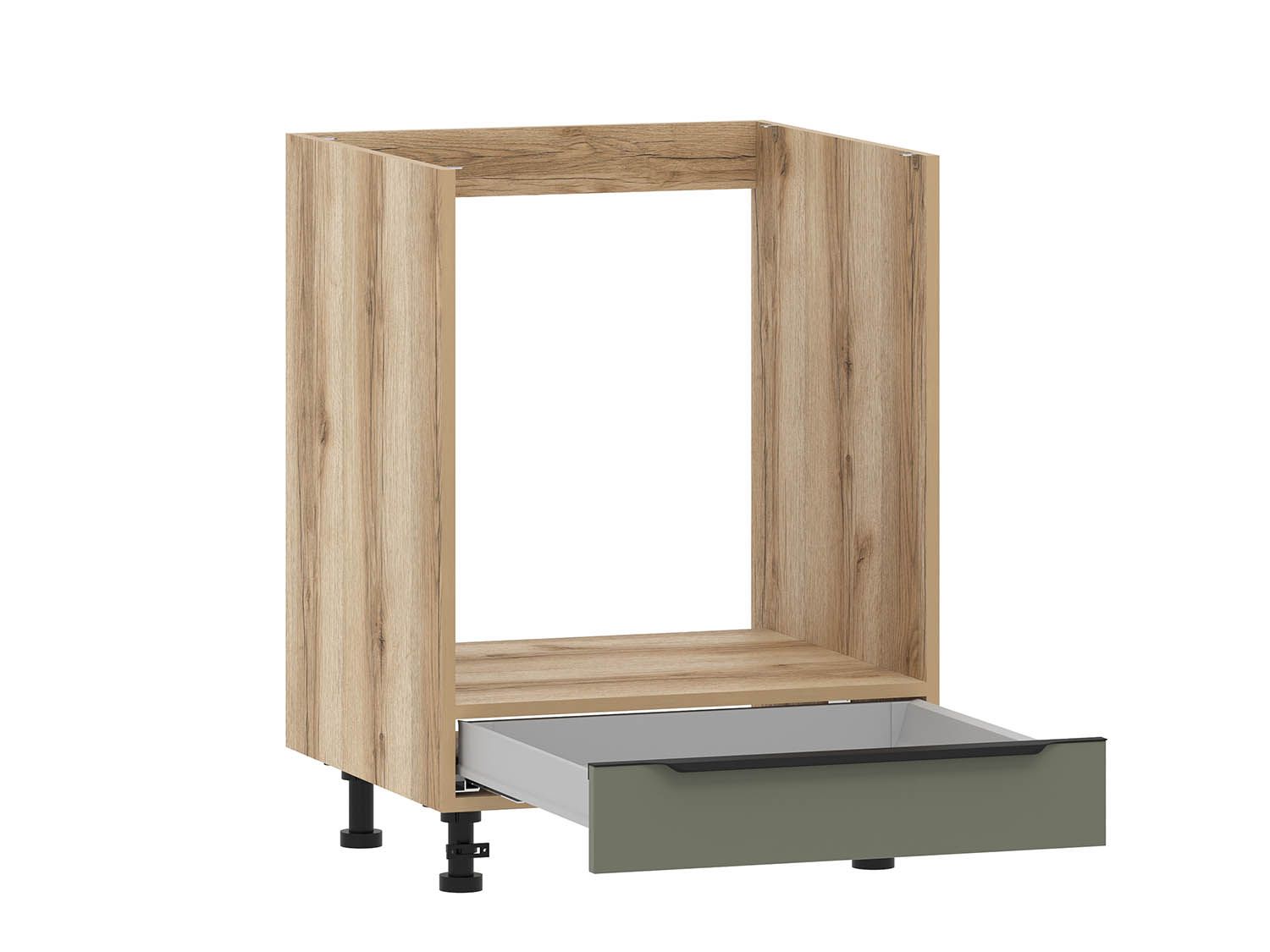 Норвуд 100.60.600 тумба кухонная для техники Дуб Делано / Олива