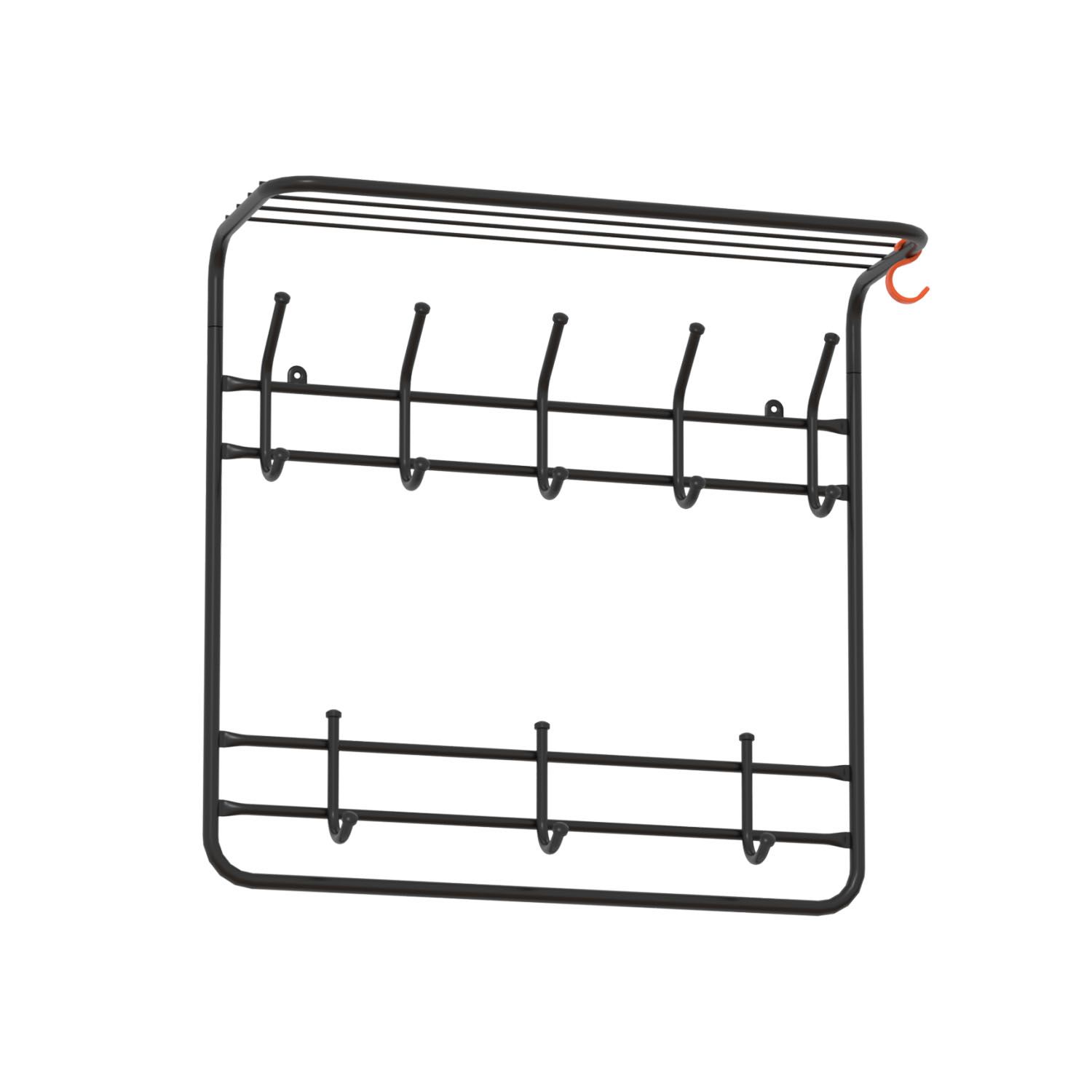 Вешалка 2-х ярусная 60 черный