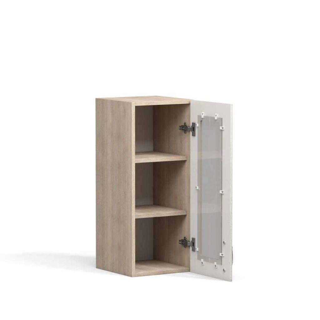 Анжелика шкаф навесной ШКН 300 В /ясень патина В 720