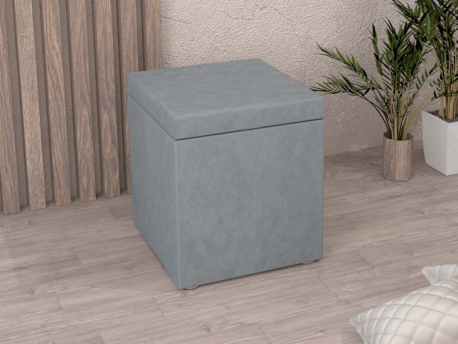 Пуф 1 - 32 Серый