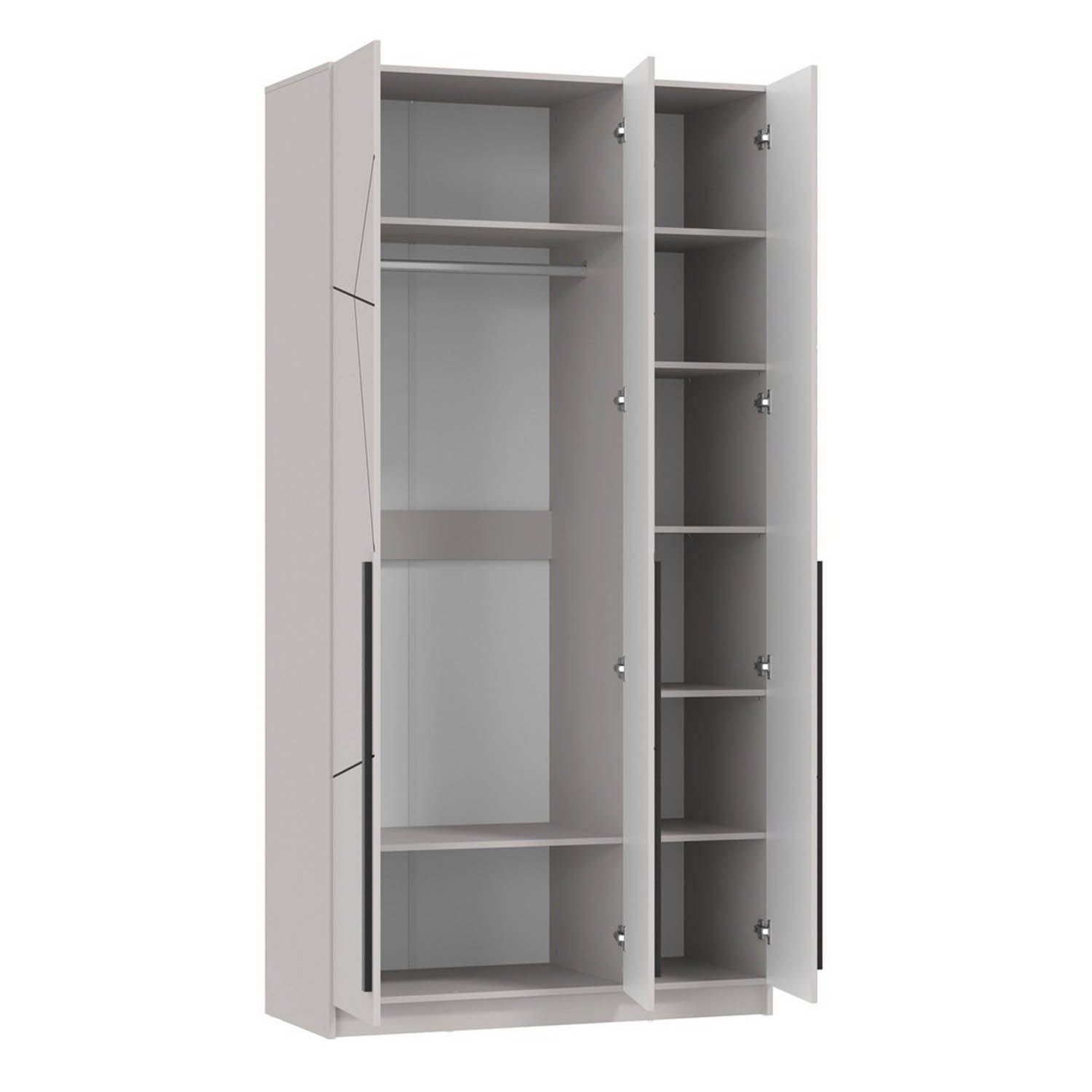 Брандо шкаф для одежды 67.12 МДФ Геометрия Кашемир