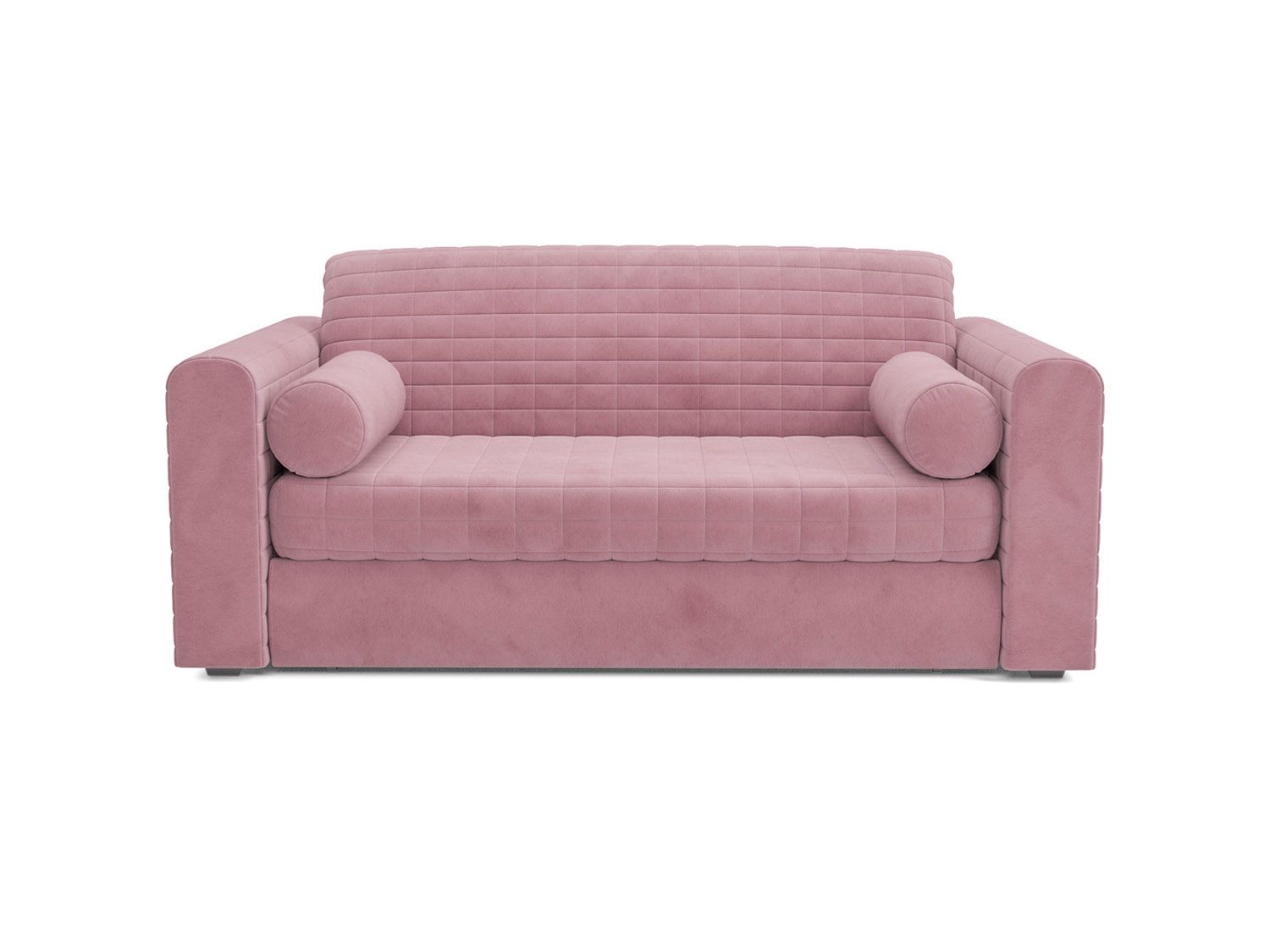 Диван Аккордеон Барон №5 велюр пудра НВ-178 18