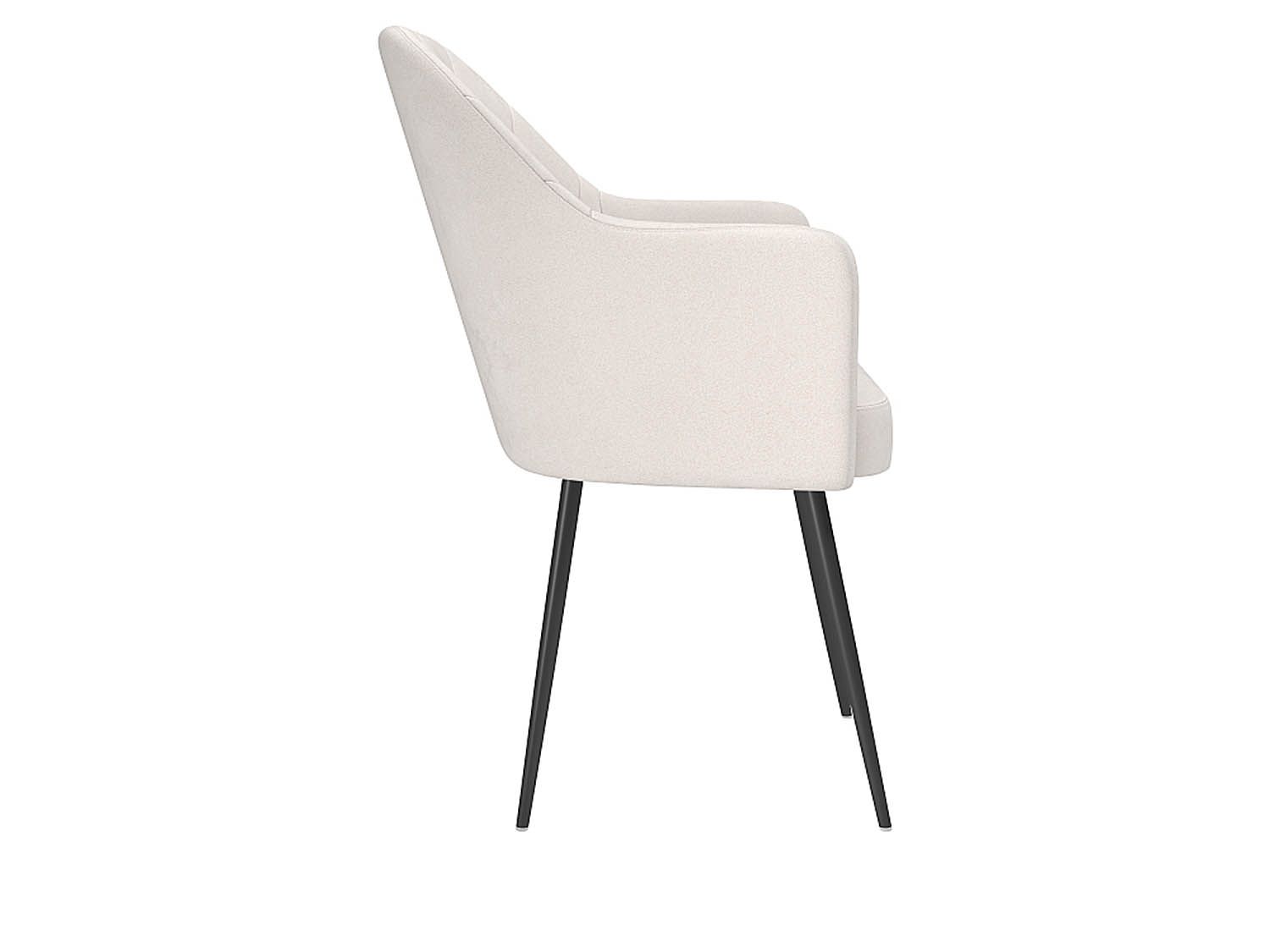Киото Т стул велюр тенерифе крем / черный