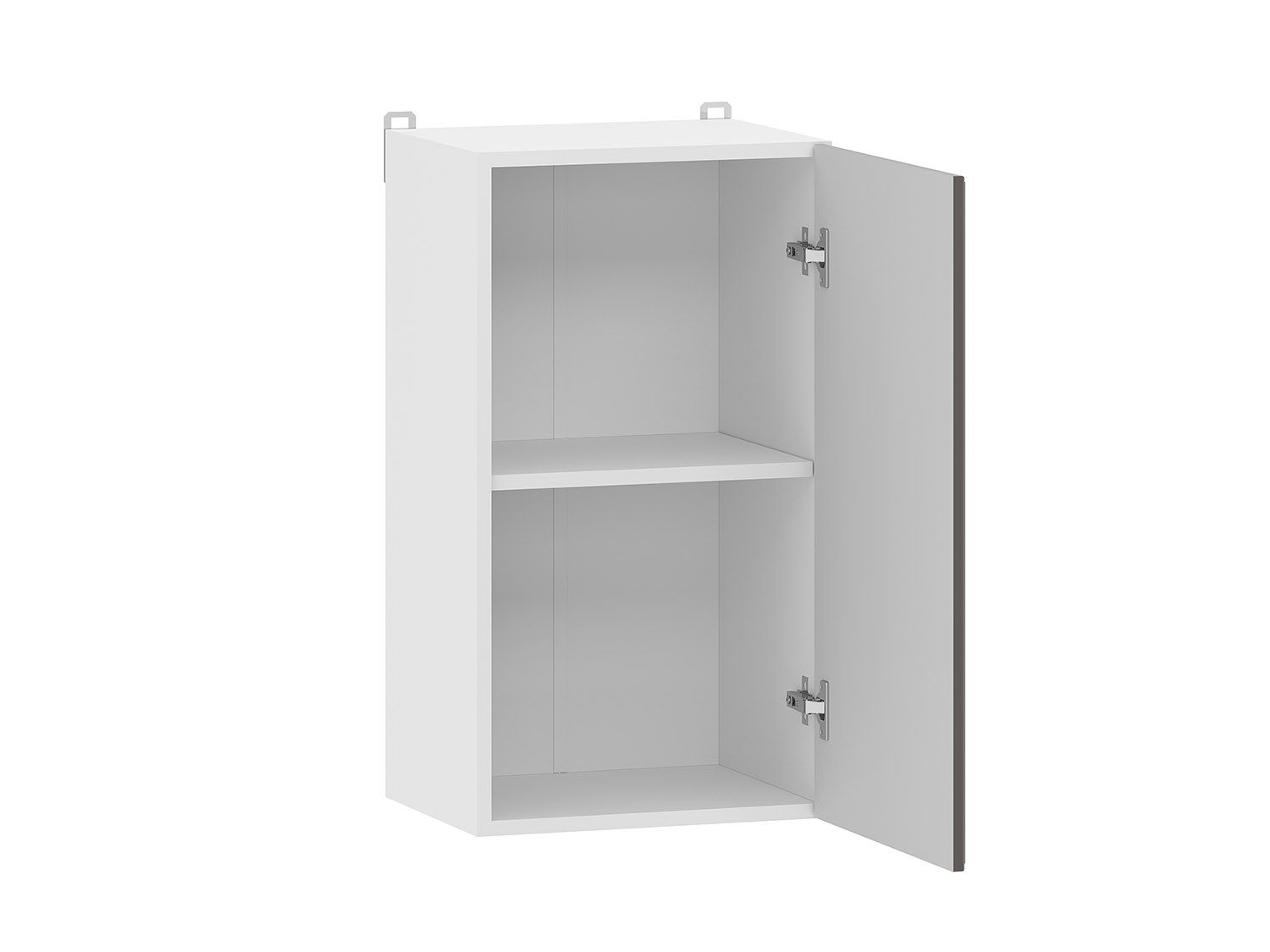 Вокс 100.30 400 шкаф навесной / Белый/Графит