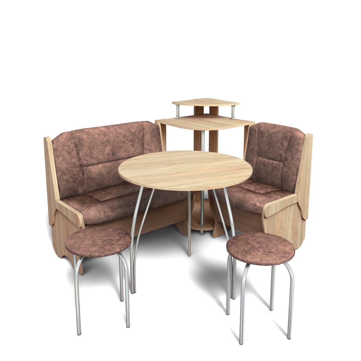 Кухонный набор Лотос дуб сонома/коньяк