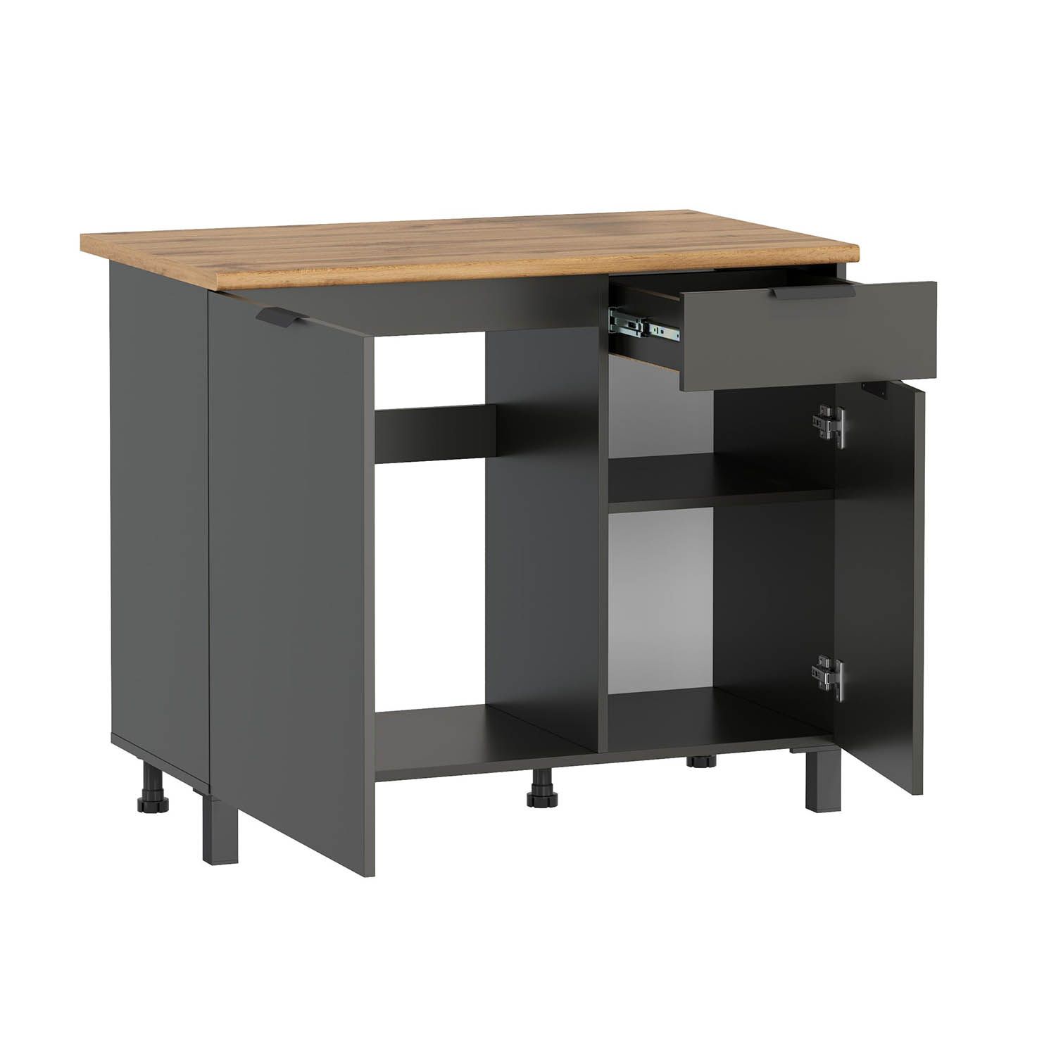 Венера стол 1000 / Диамант серый