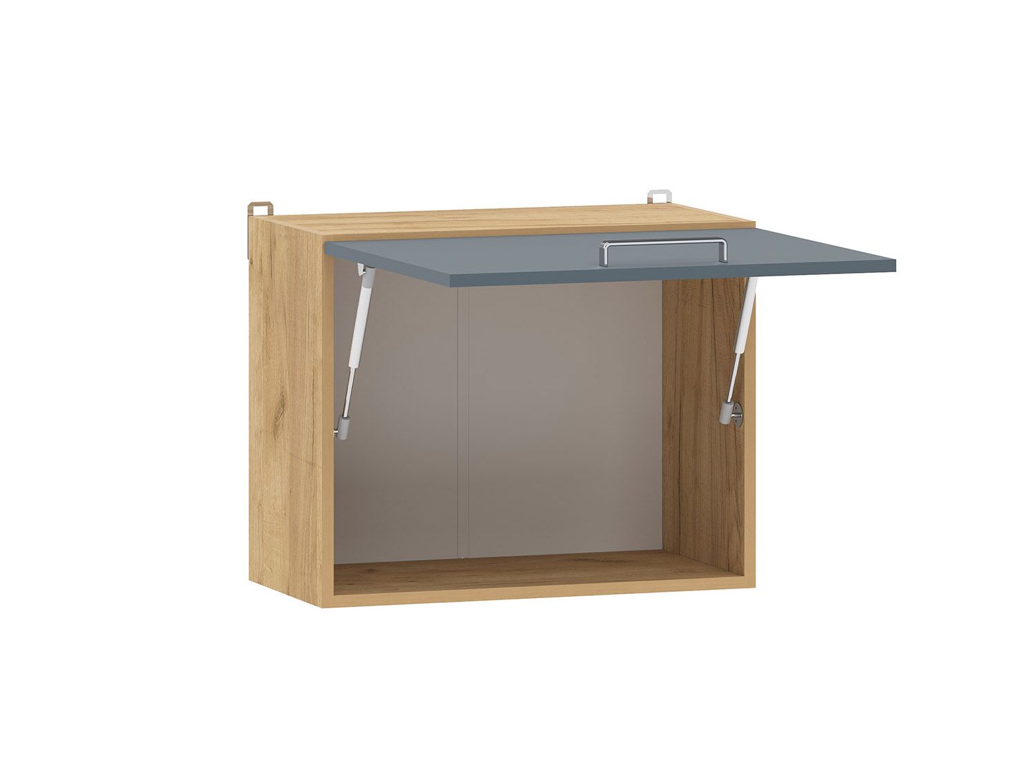 Борги 100.39 шкаф навесной (600) Дуб Крафт золотой / Маренго