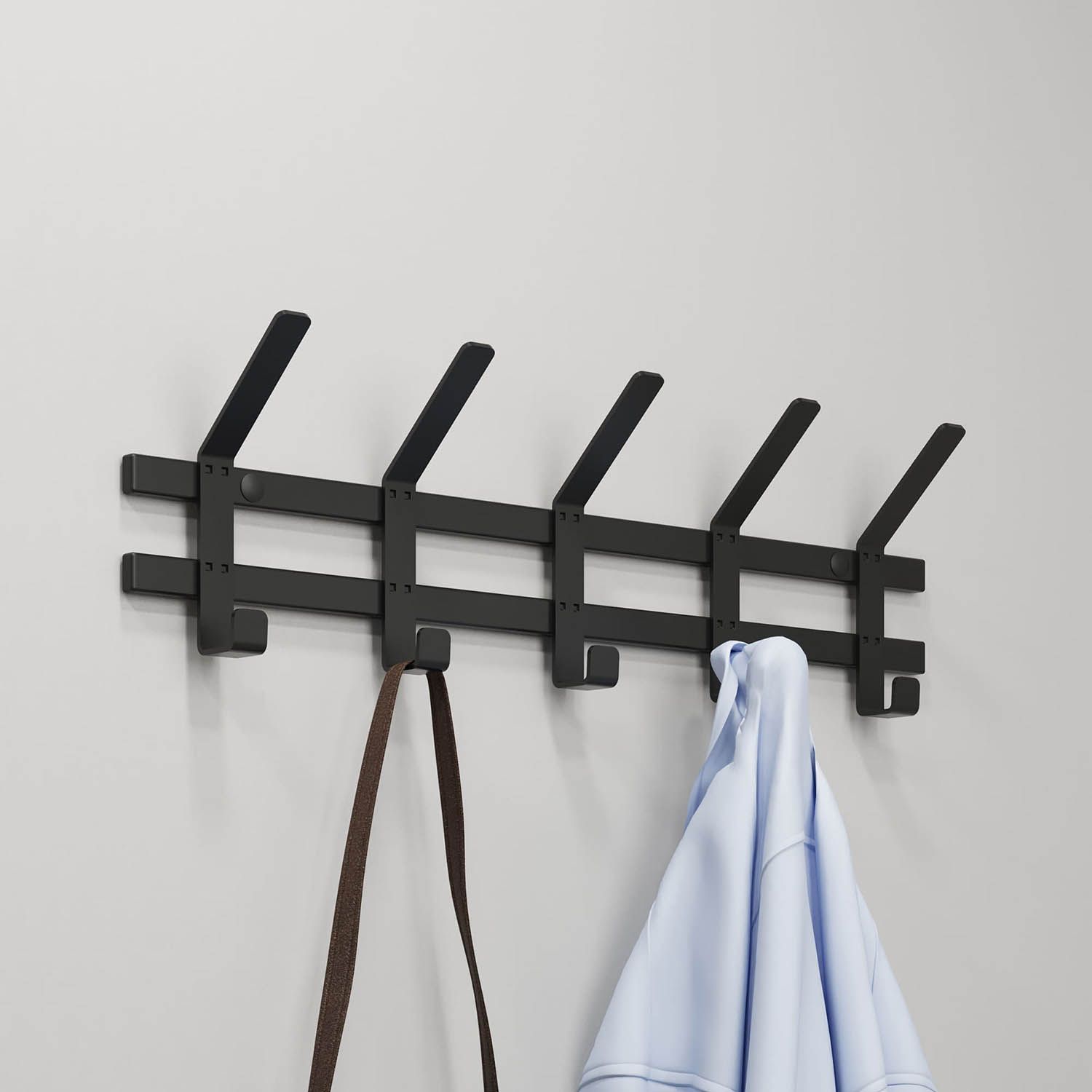Вешалка настенная Торонто 5 Черный