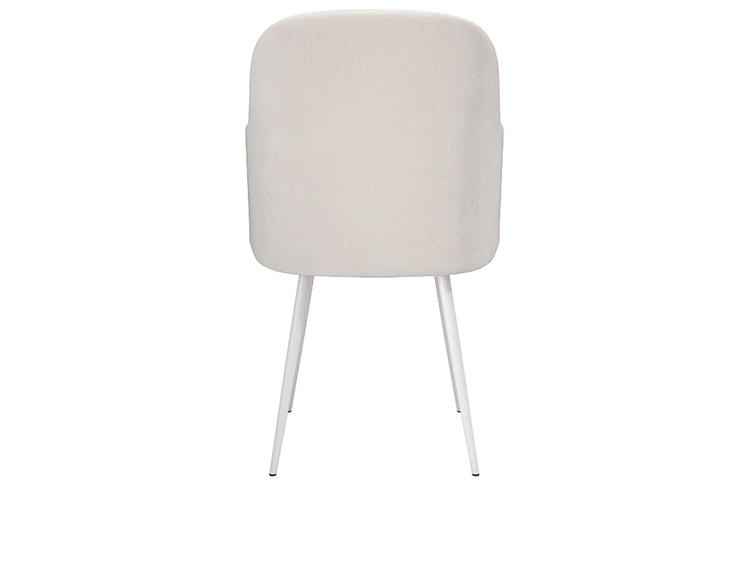 Киото Т стул велюр тенерифе крем / белый