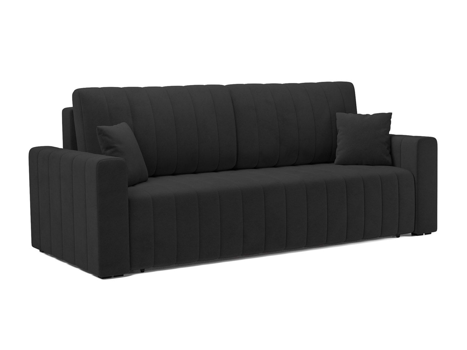 Диван Лондон велюр черный / НВ-178/17