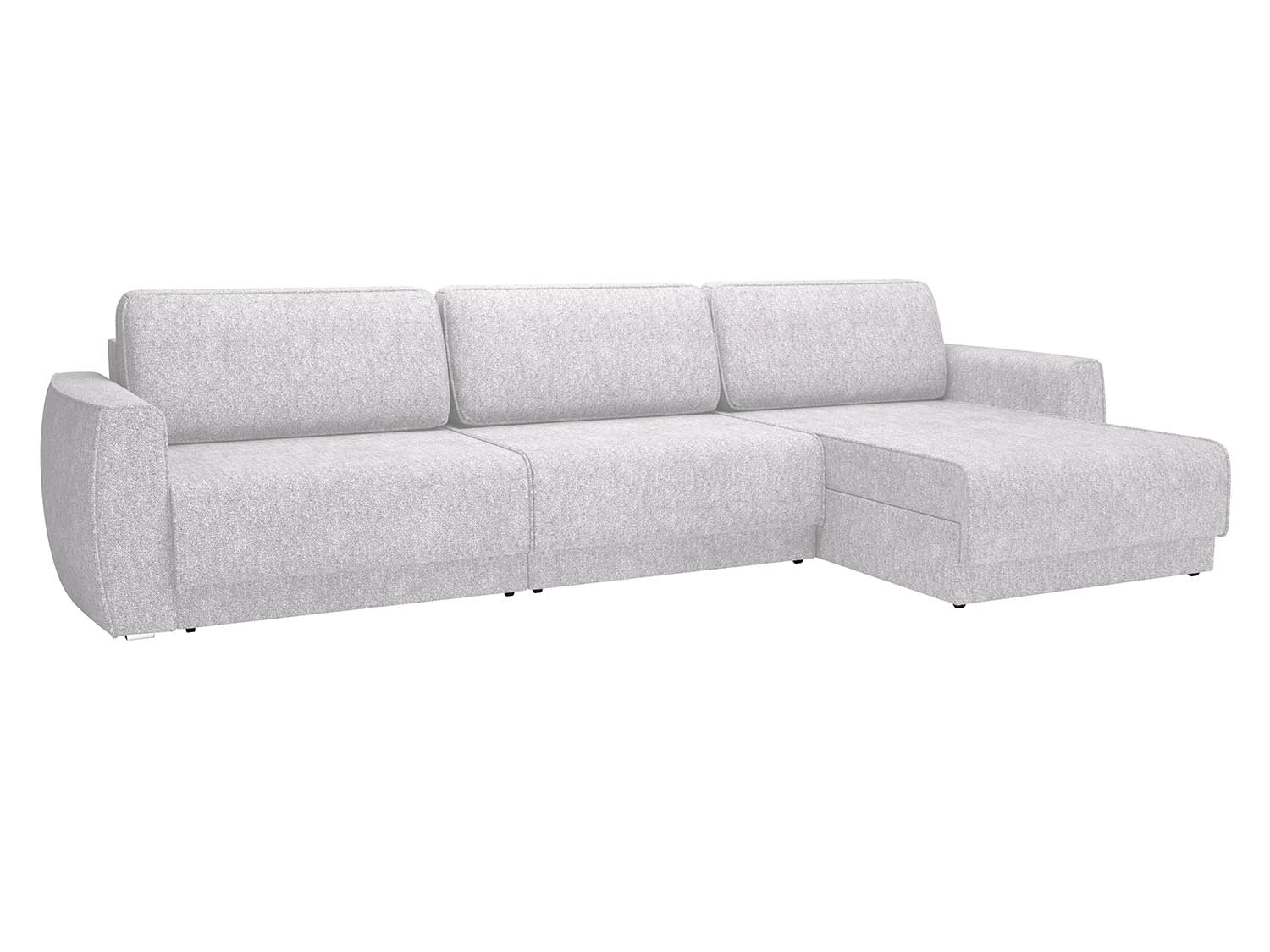 Женева 2SO2P диван-кровать угловой еврокнижка / велюр Bubble 2