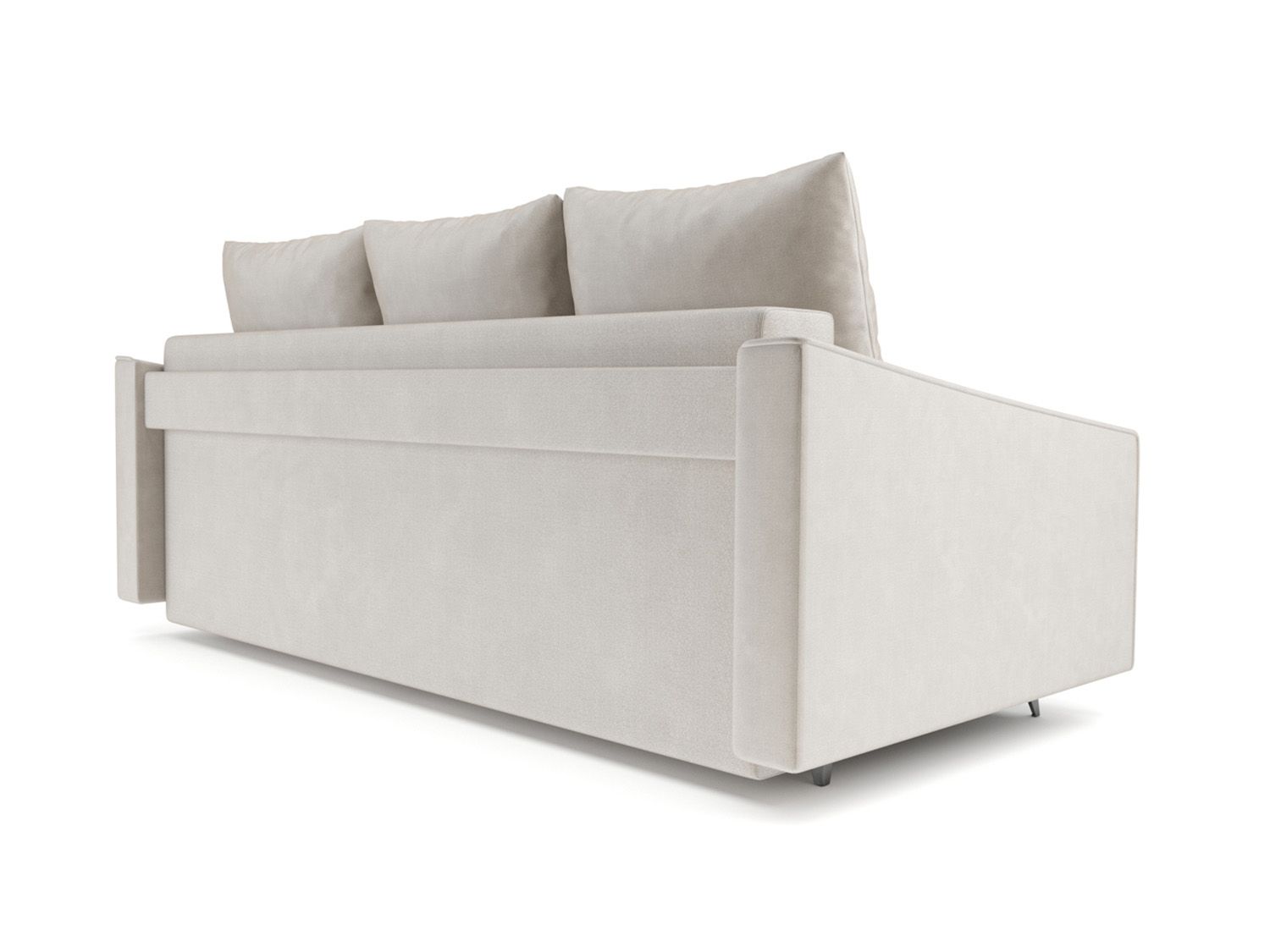 Диван Уэльс бархат бежевый STAR VELVET 6 LIGHT Beige