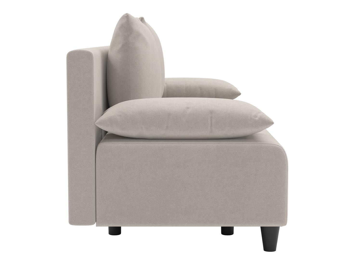 Роджерс М диван-кровать 3-х мест / велюр Parma 6 бежевый