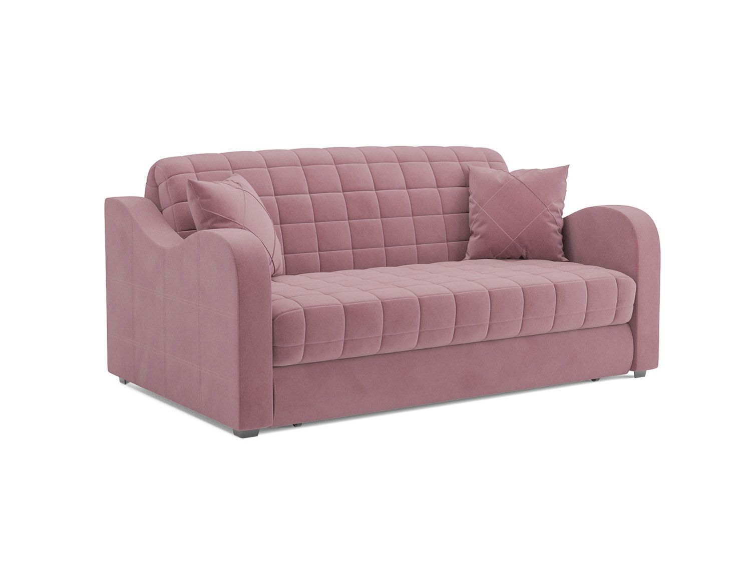 Диван Аккордеон Барон №4 велюр пудра НВ-178 18