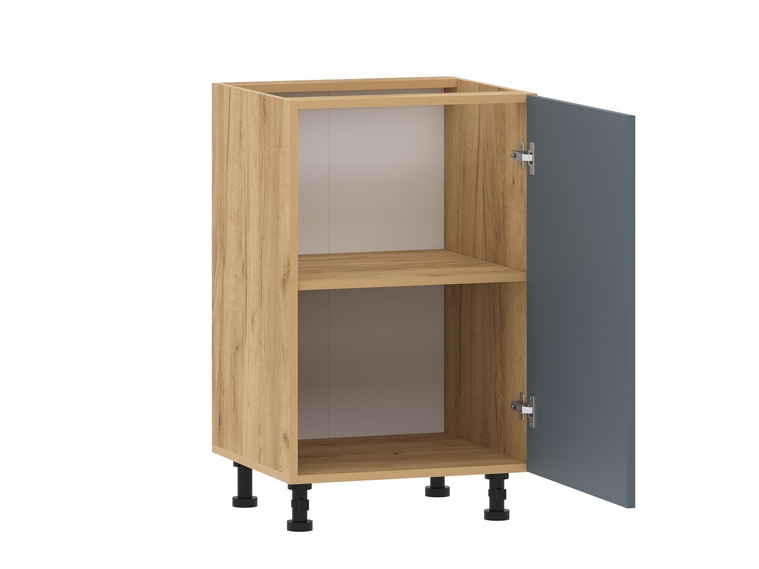 Борги 100.01 тумба кухонная (500) Дуб Крафт золотой / Маренго