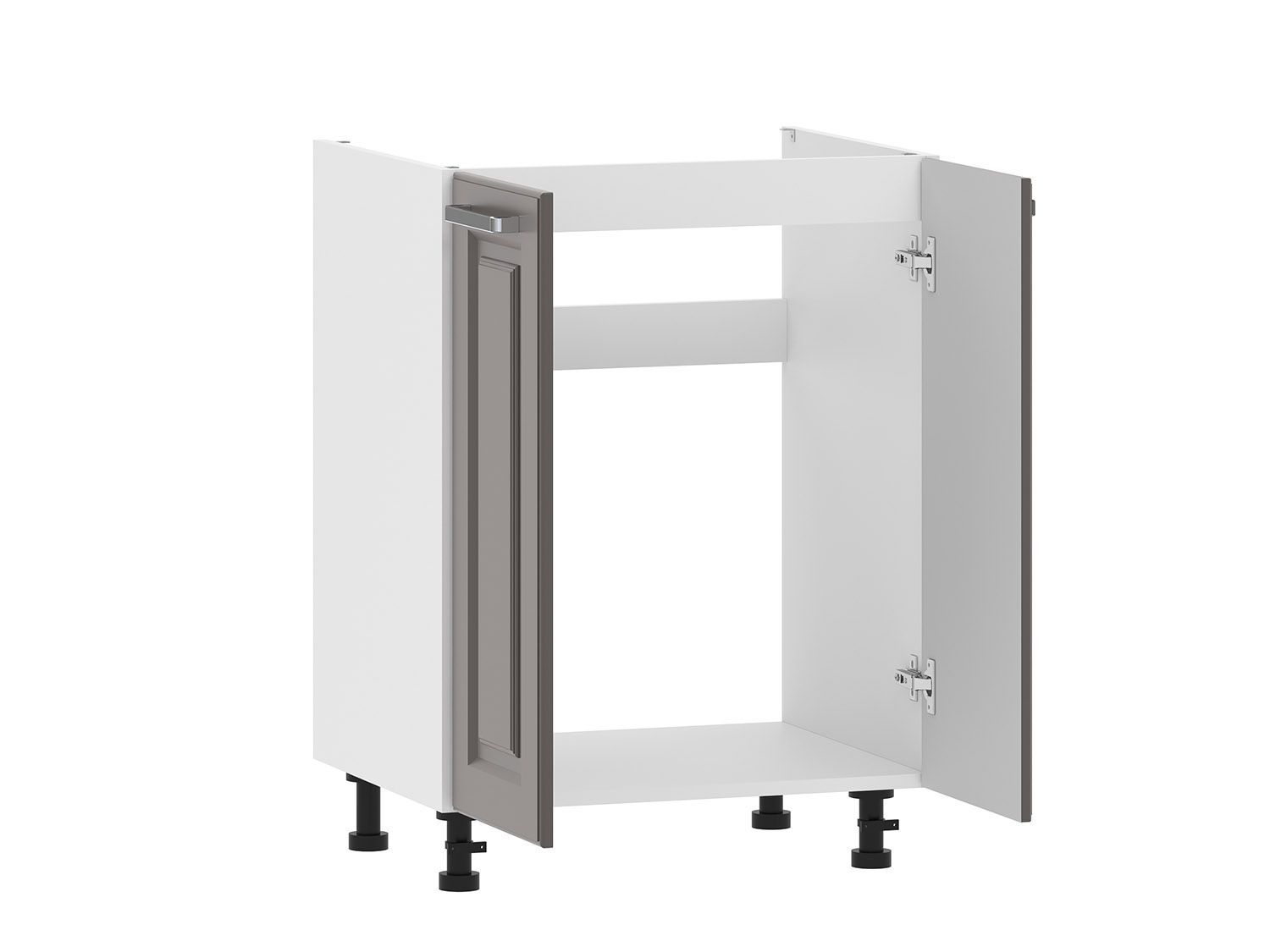 Кухня Вокс комплект 7 Белый / Графит