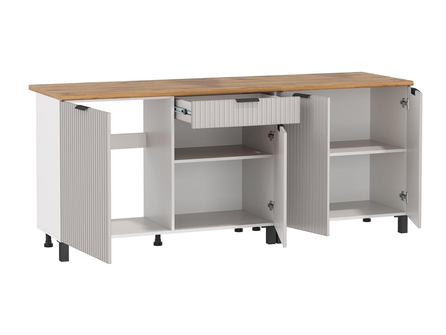 Венера стол 2000 МДФ / Кашемир фрезерованный