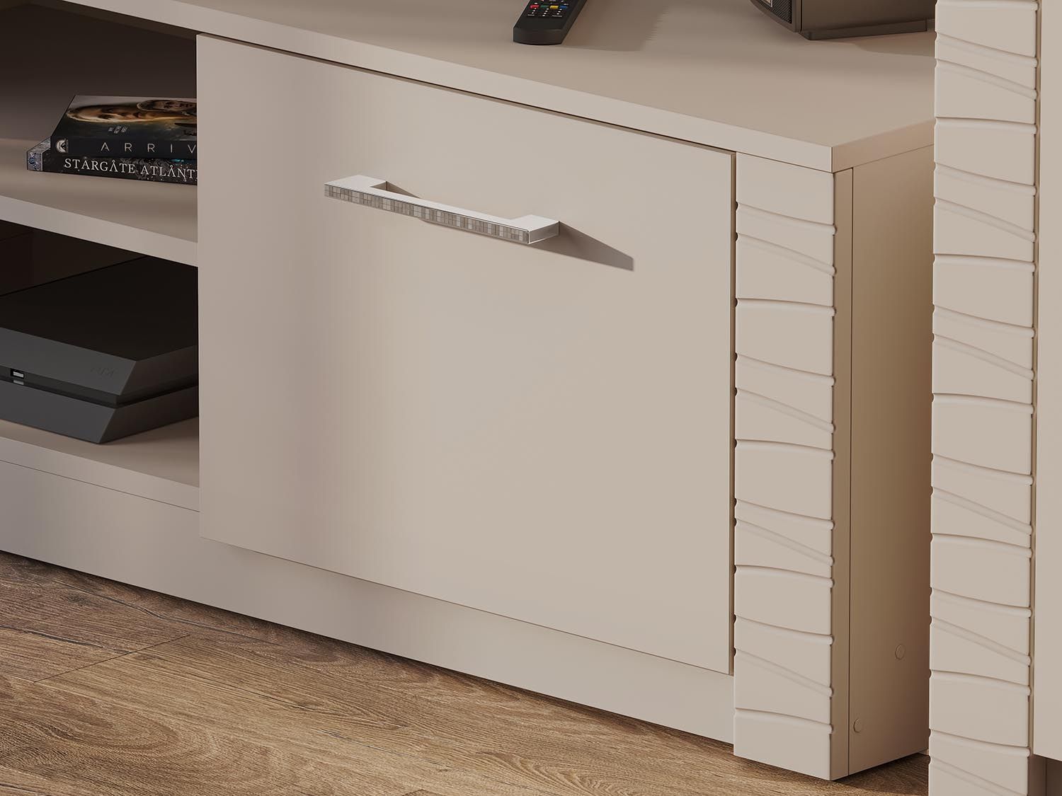 Калипсо тумба для телевидеоаппаратуры 1,6 м / Меланж