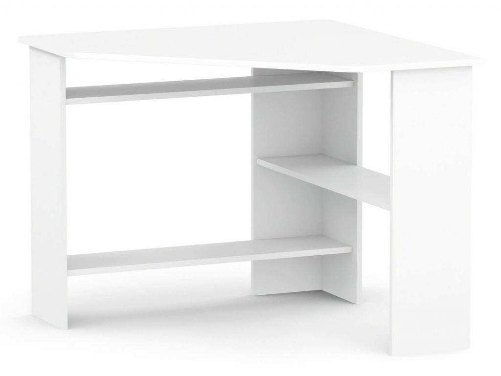 Компьютерный стол КСТ-02 Белый