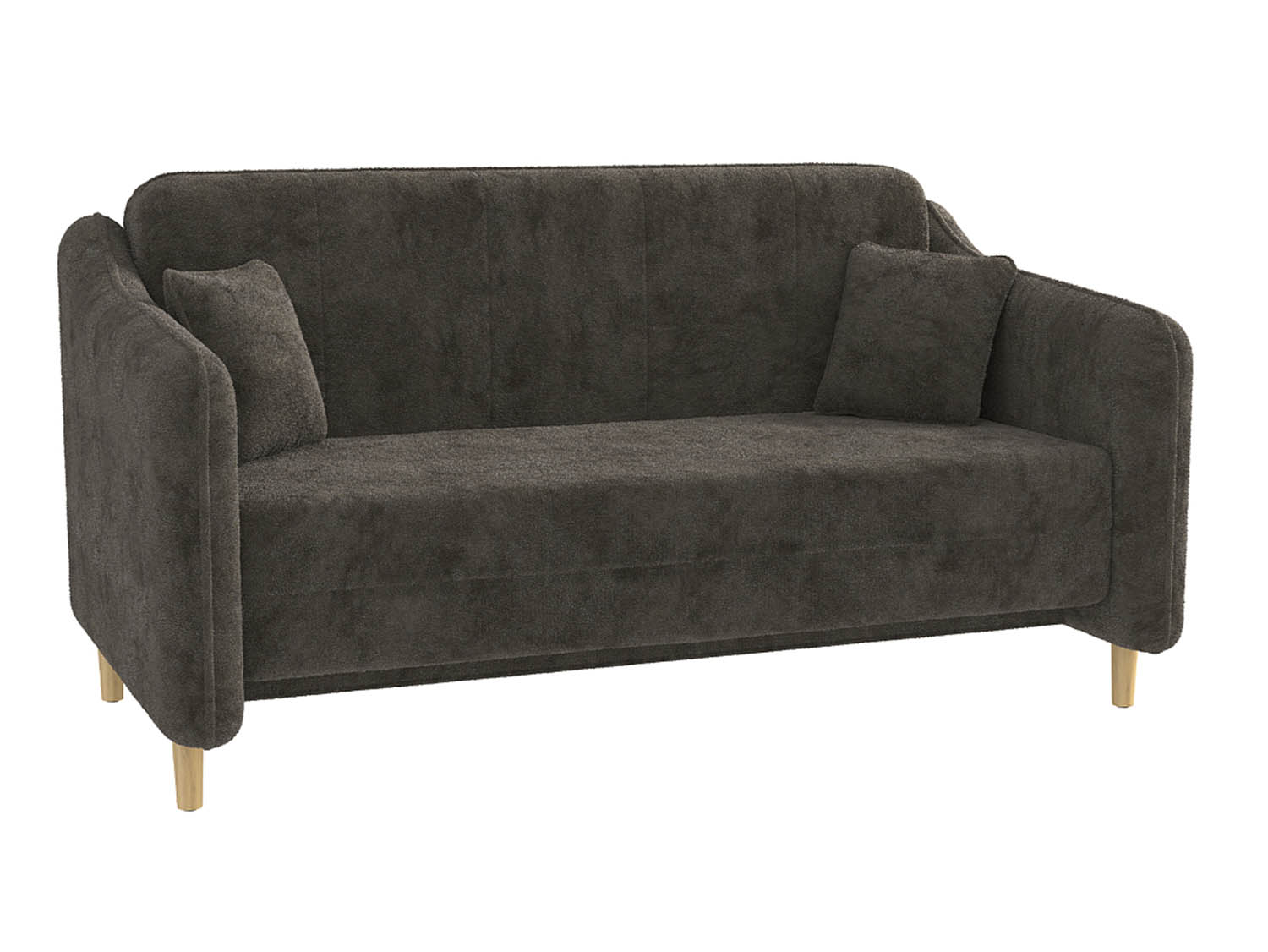 Диван-кровать Селена / велюр барни какао