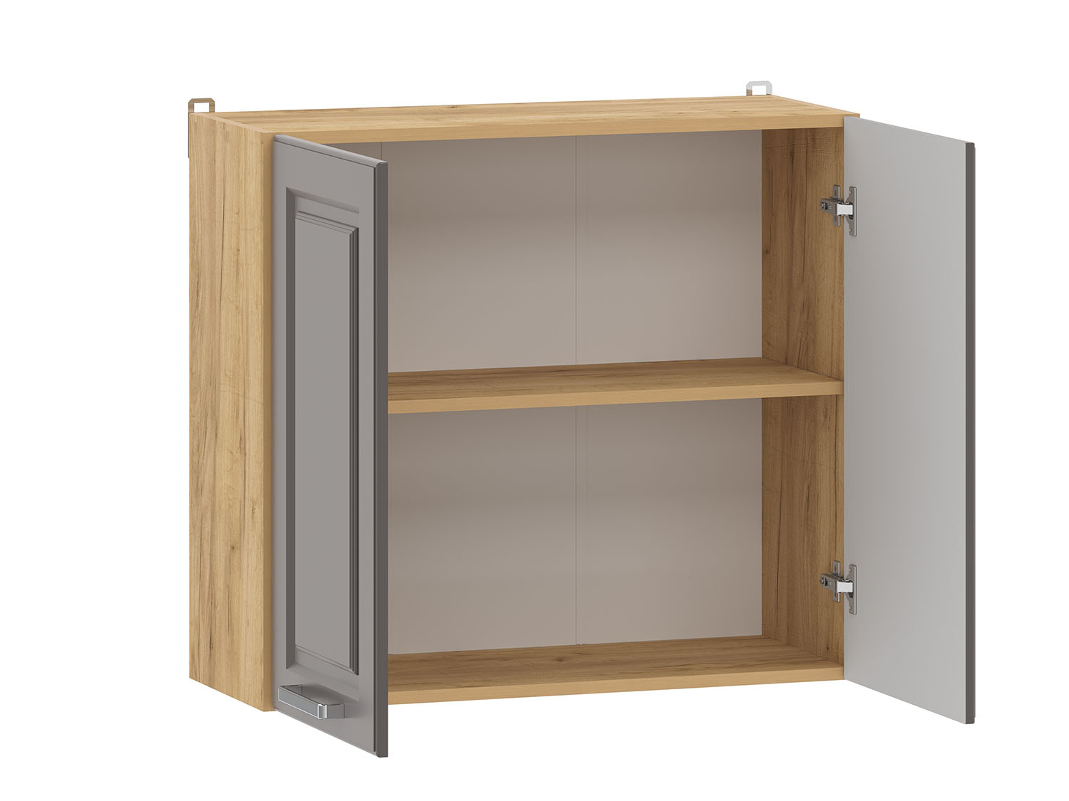 Вокс 100.31 800 шкаф навесной / Дуб крафт золотой/Графит