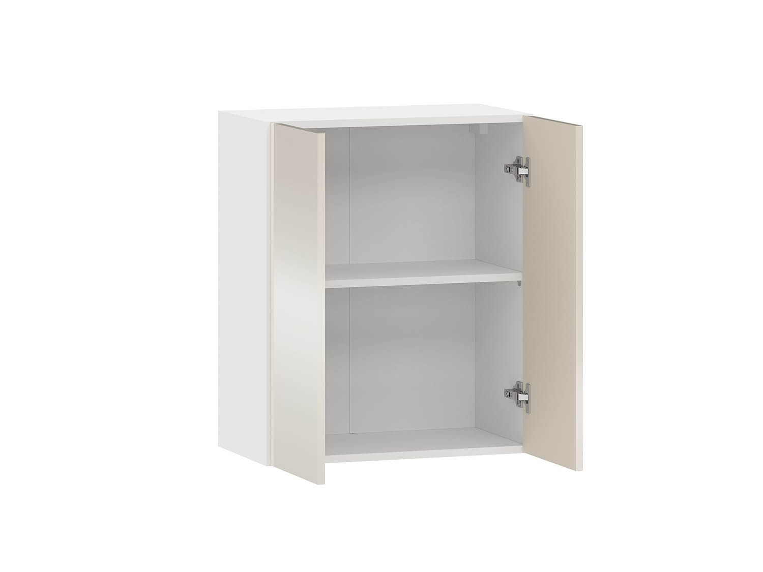 Арли 100.81.600 шкаф навесной Белый / Кашемир