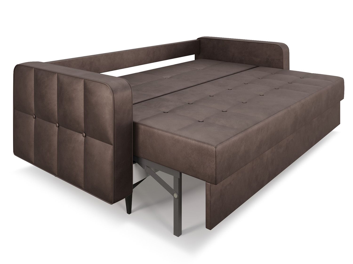 Диван Снеп бархат шоколадный STAR VELVET 60 COFEE