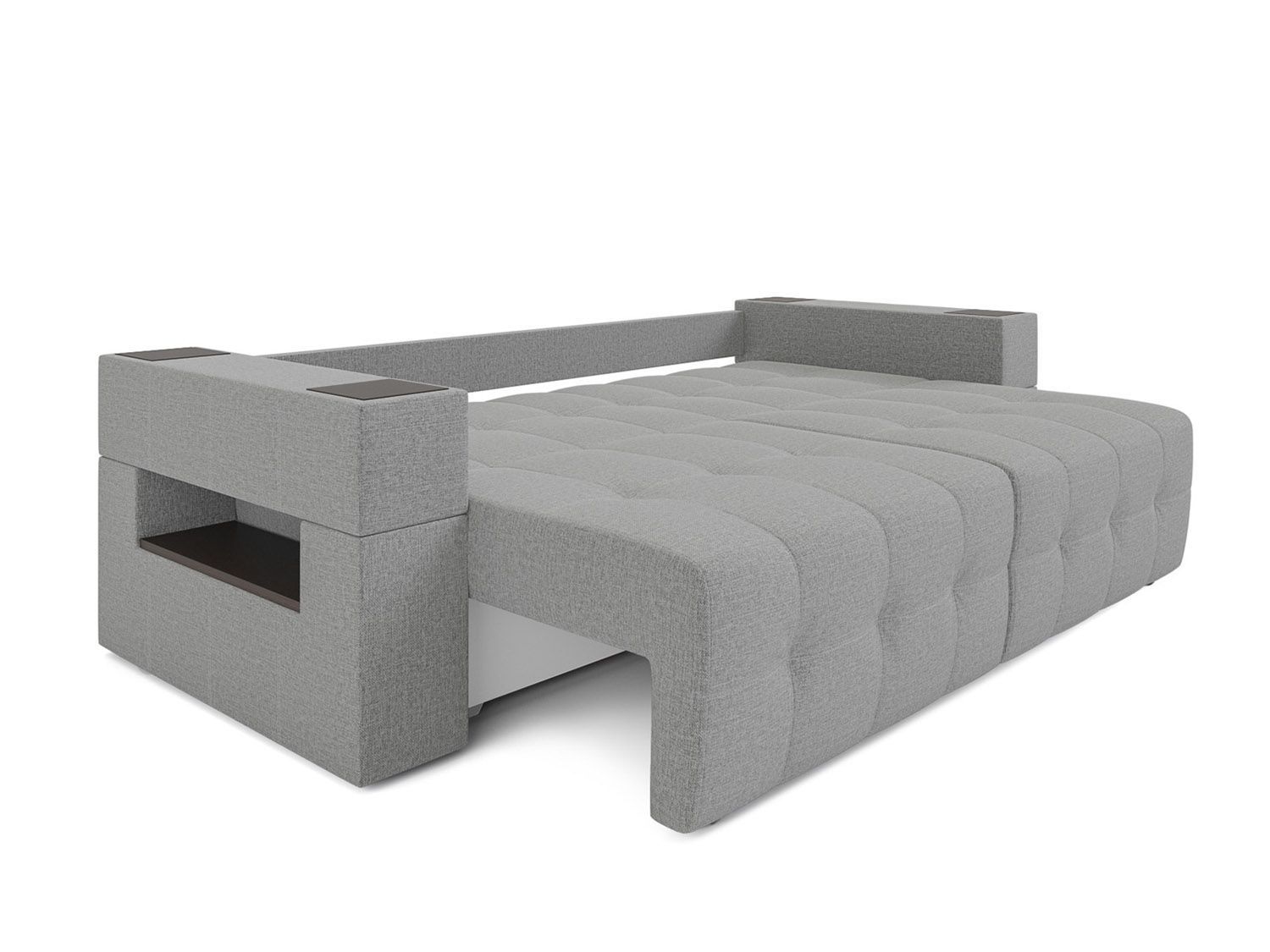 Диван Венеция серая рогожка