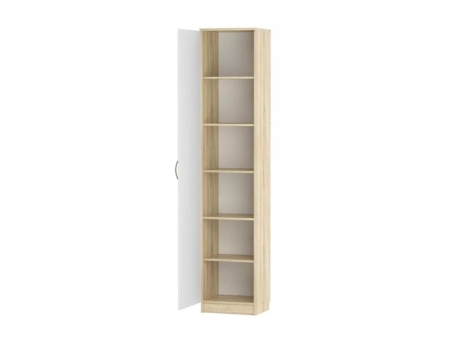 НМ 040.43 ЛР Шкаф ЛВ Оливия Дуб Сонома/белое дерево