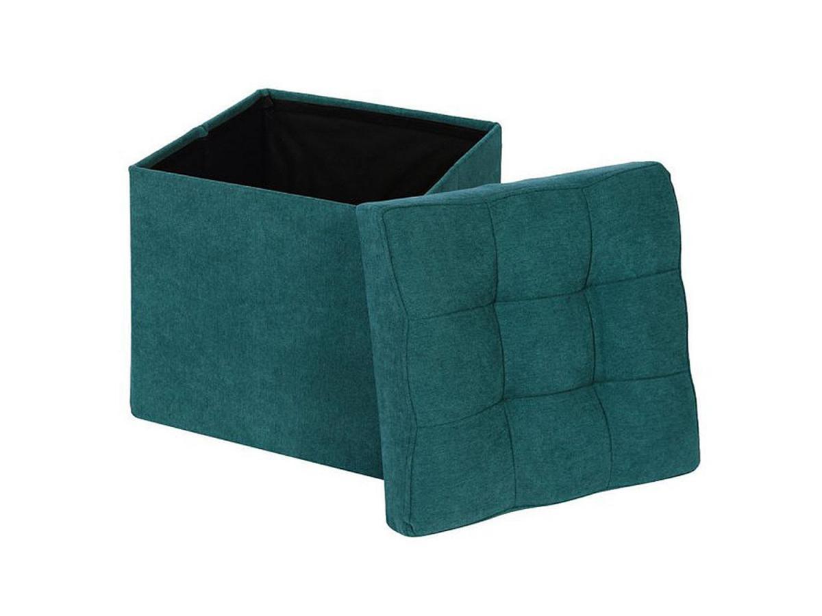 Пуф складной велюр Нефритовый